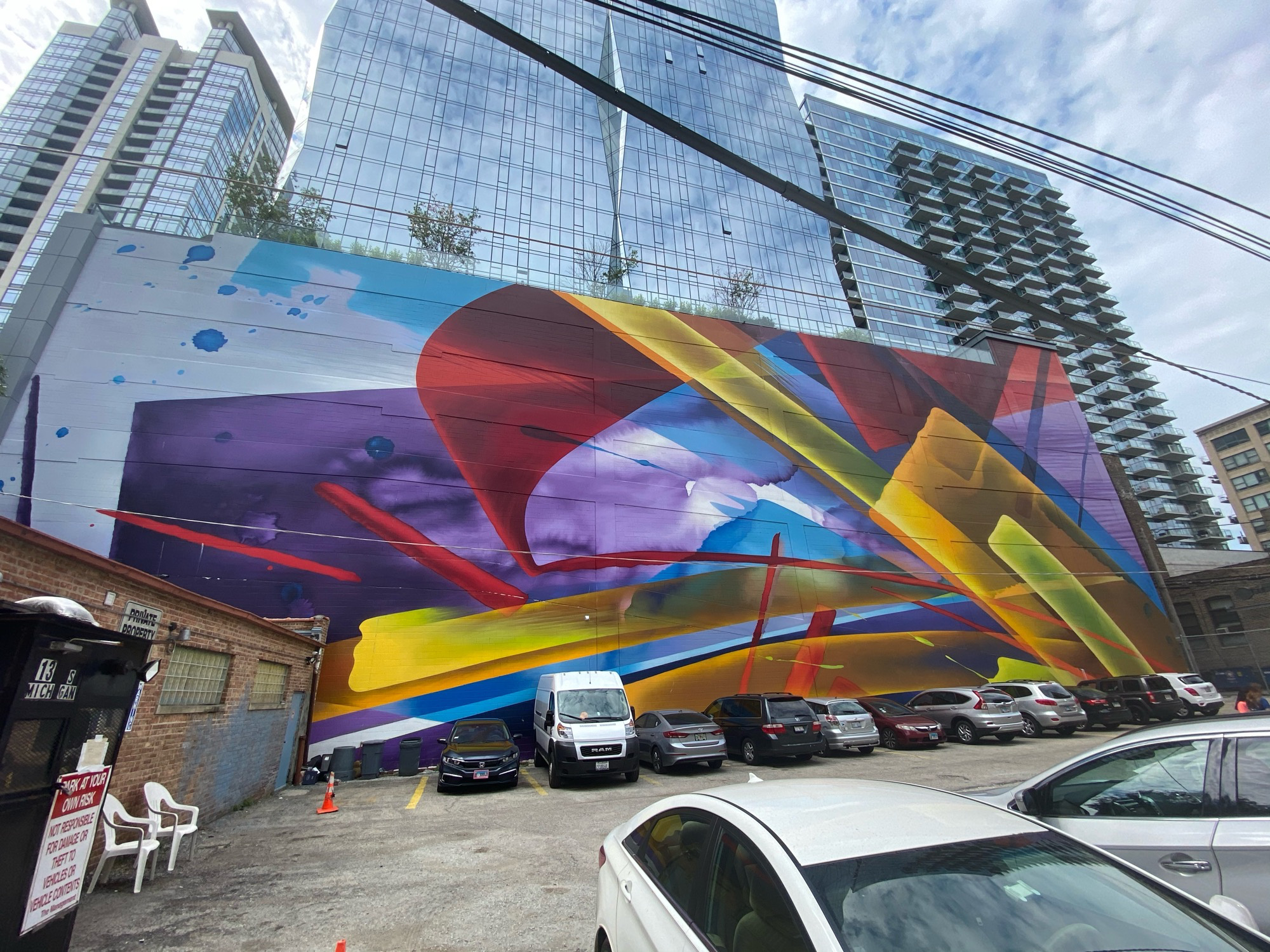 mural in Chicago by artist Mad C.