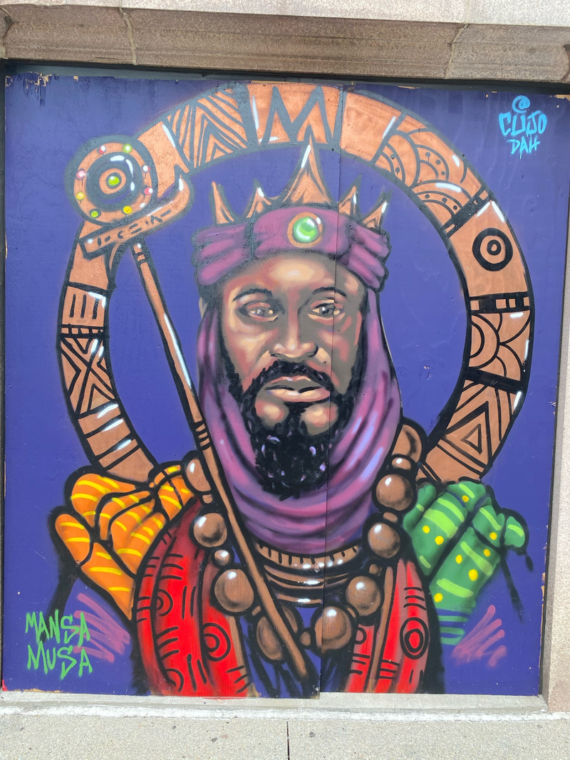 mural in Chicago by artist Cujo.