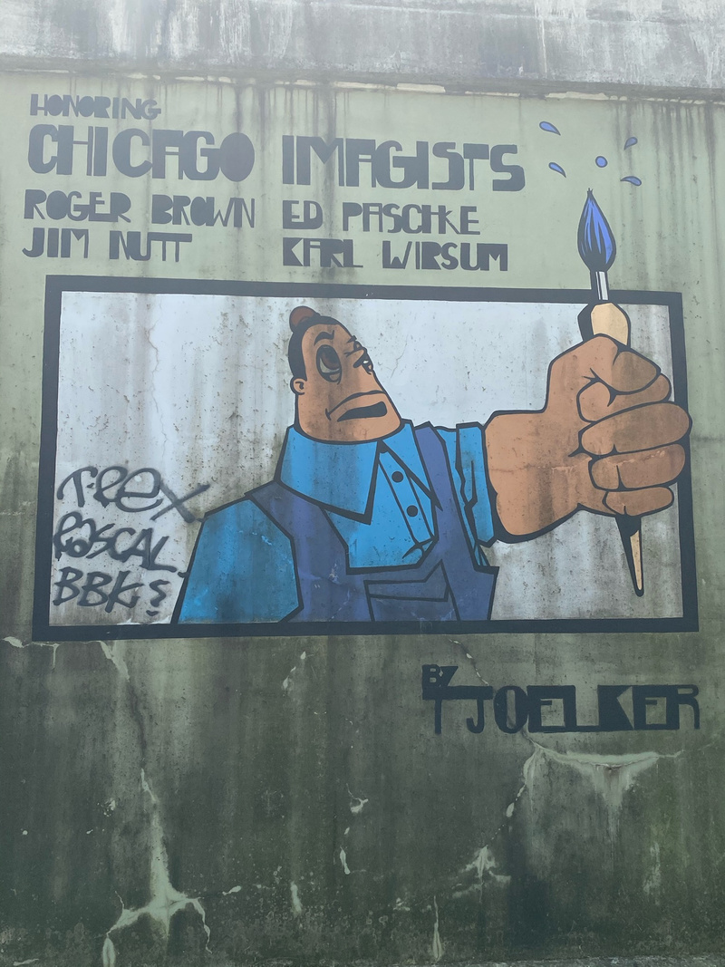 mural in Chicago by artist unknown.