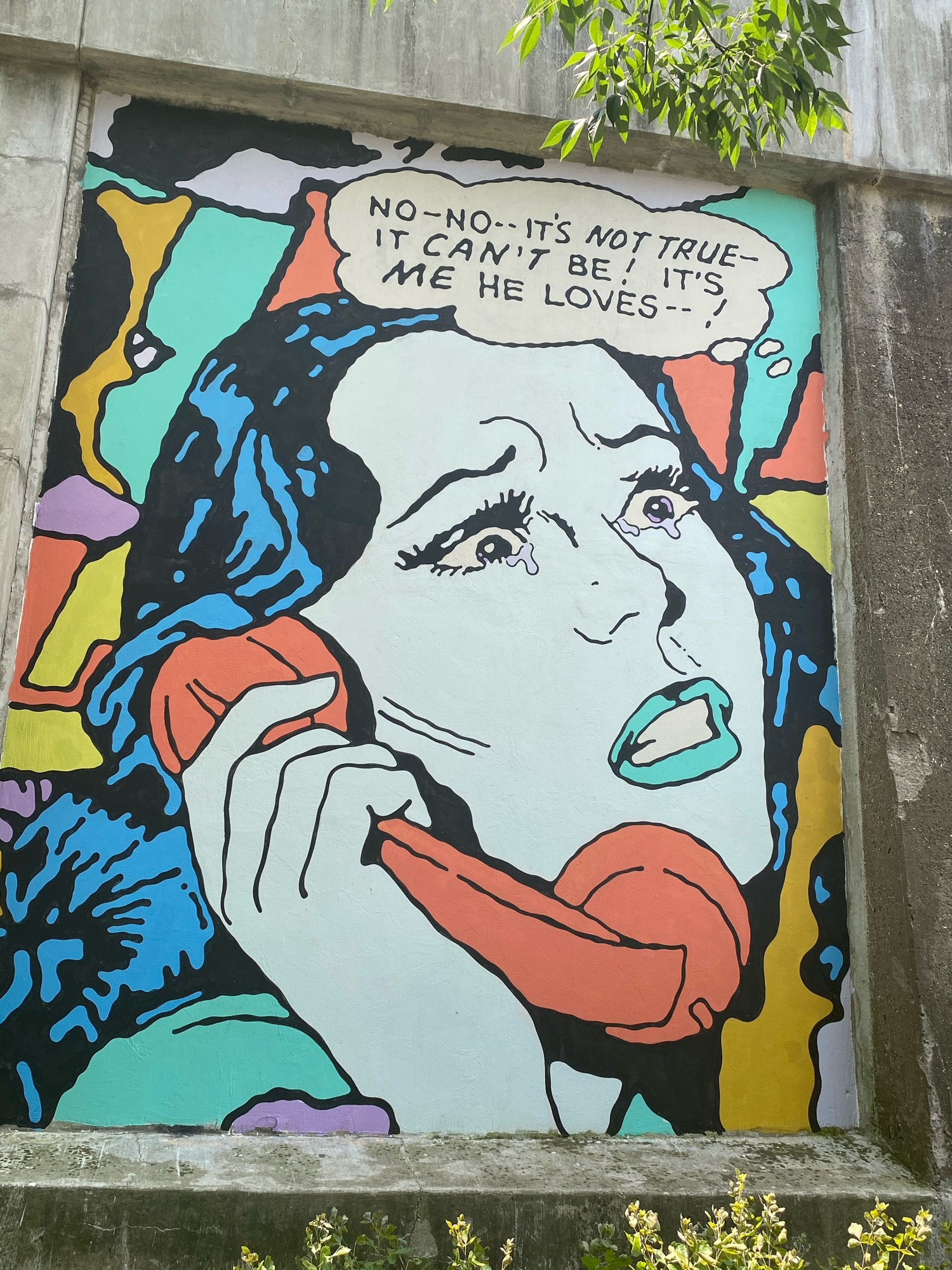 mural in Chicago by artist Greg Gossel.