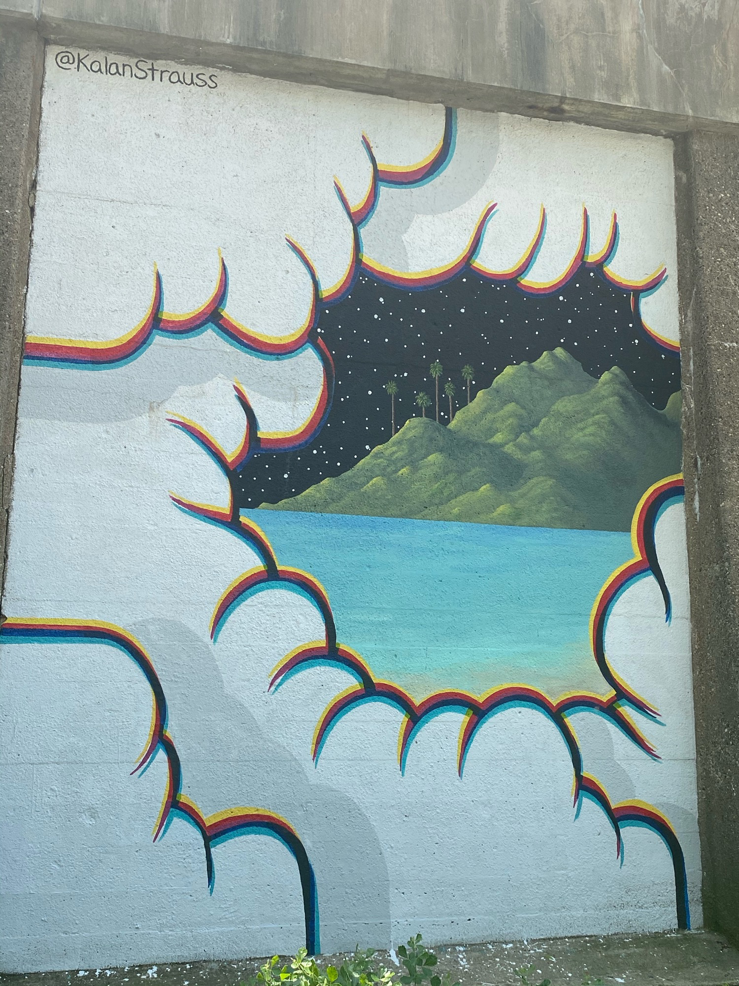 mural in Chicago by artist Kalan Strauss.