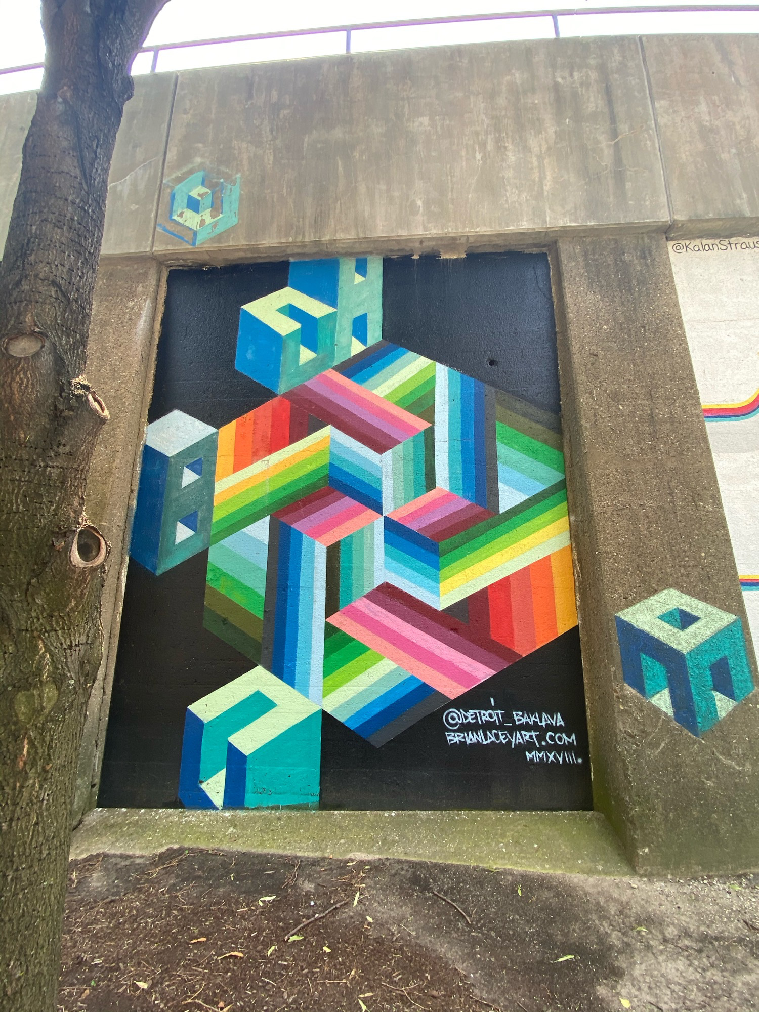 mural in Chicago by artist Brian Lacey.