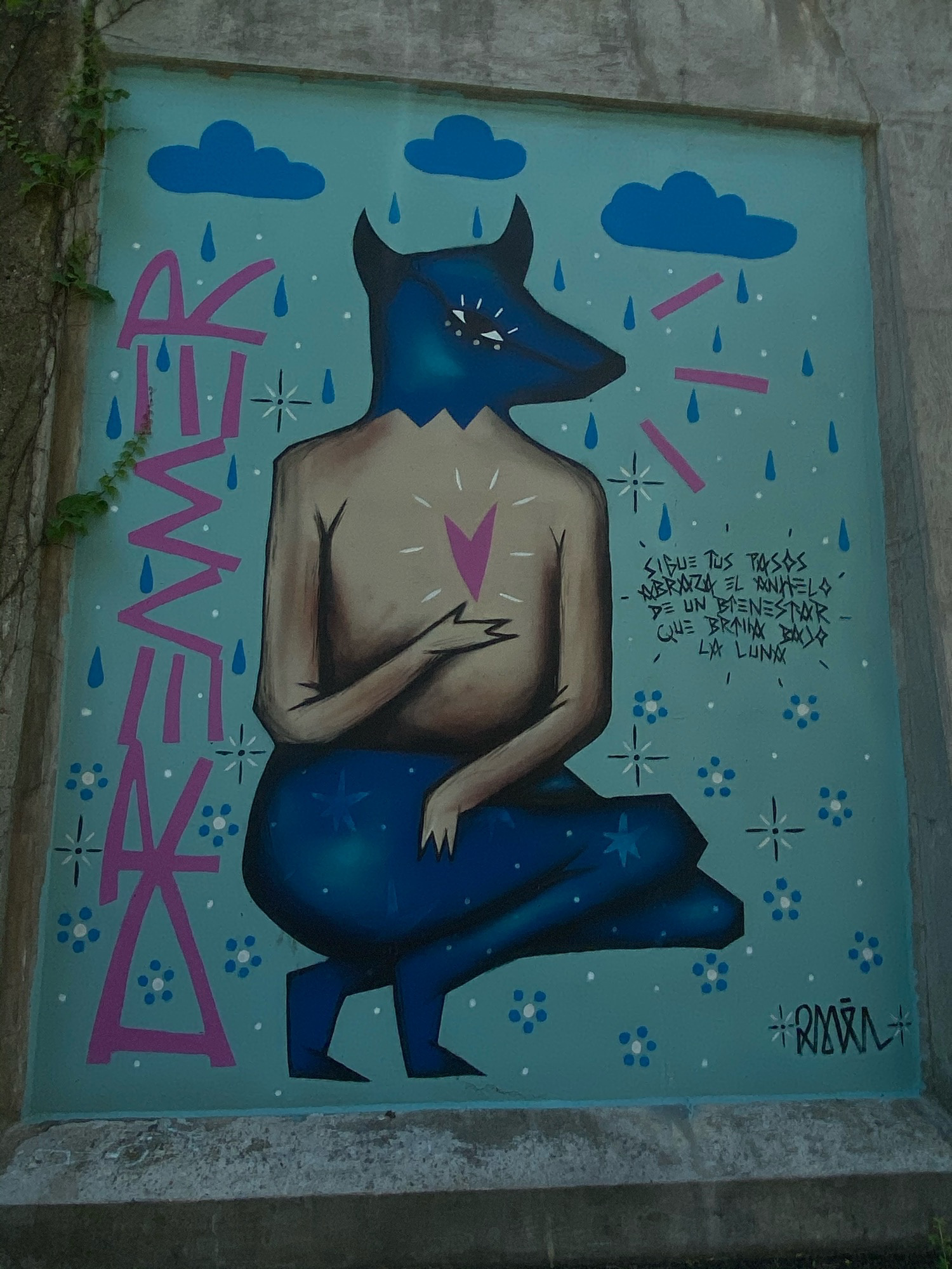 mural in Chicago by artist 2MIL.