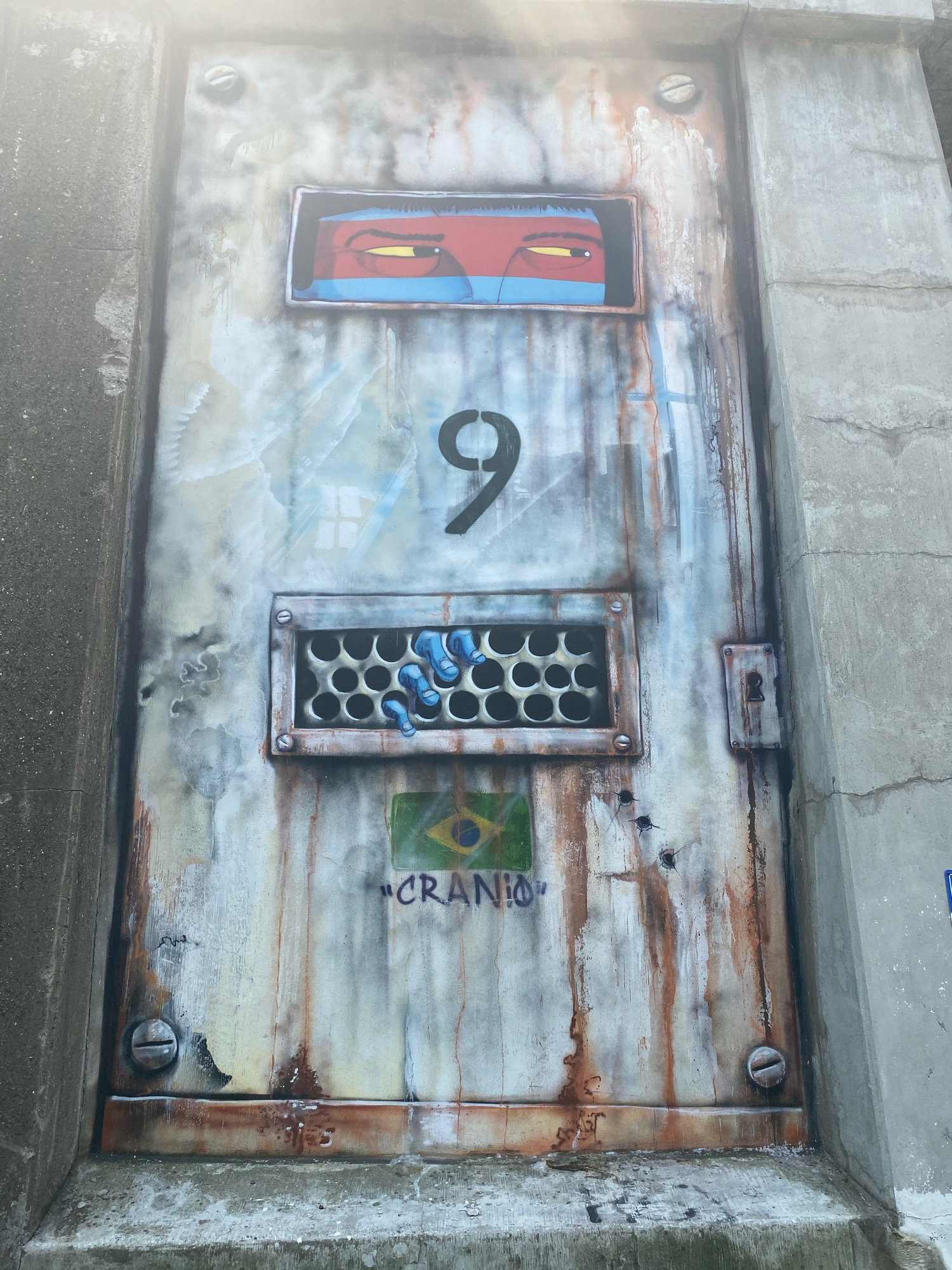 mural in Chicago by artist Cranio Artes.