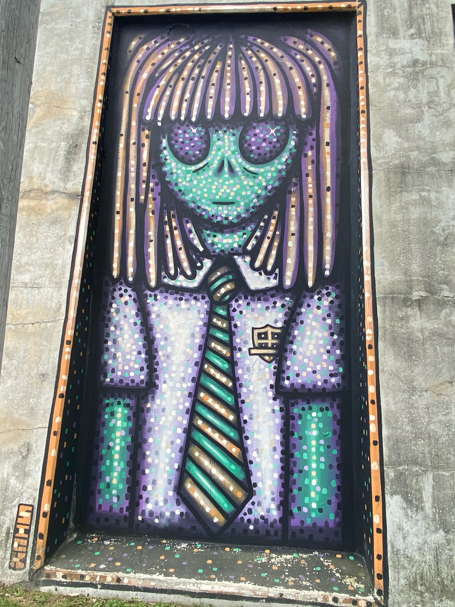 mural in Chicago by artist Sick Fisher.