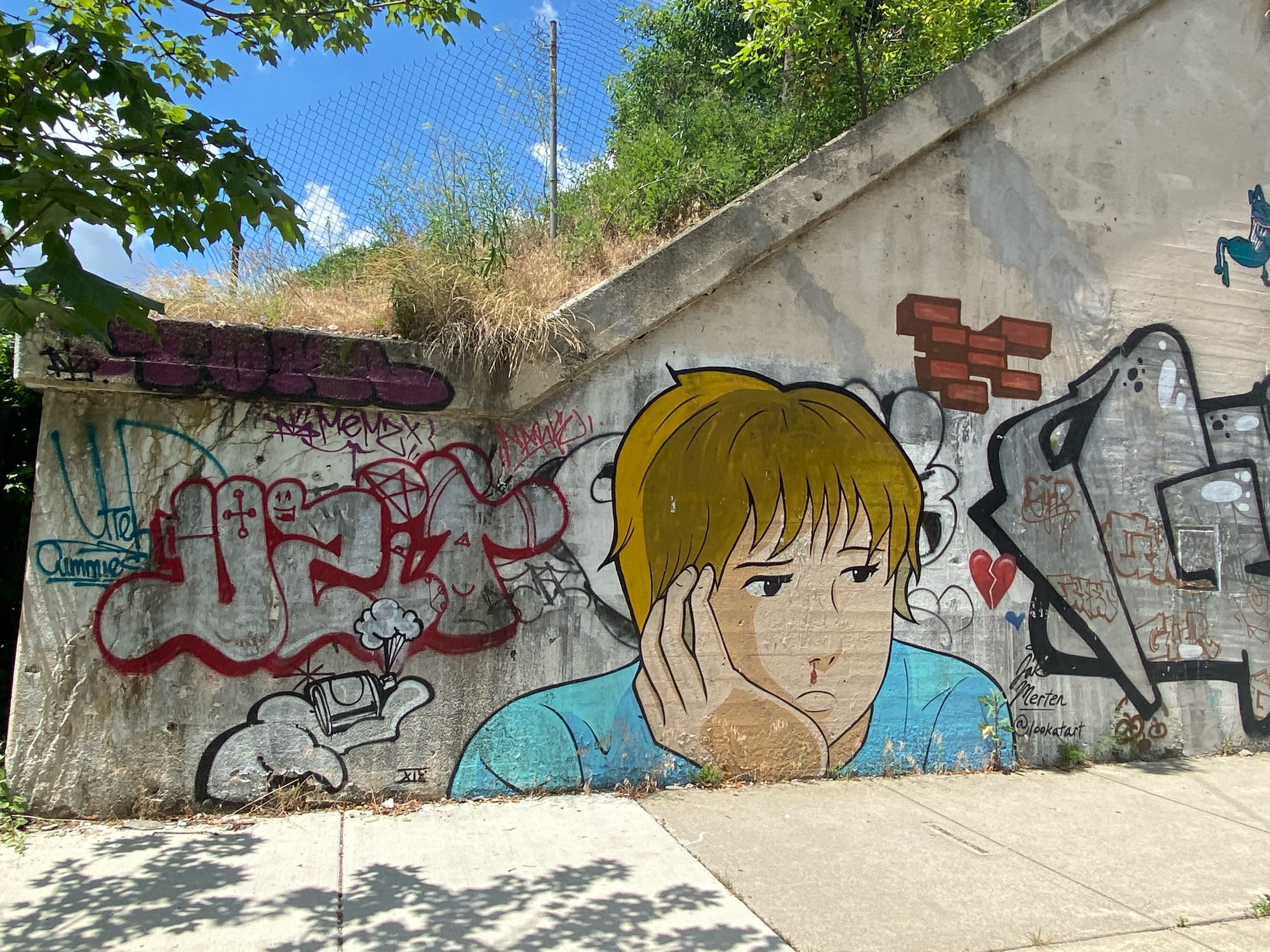 mural in Chicago by artist Jake Merten.