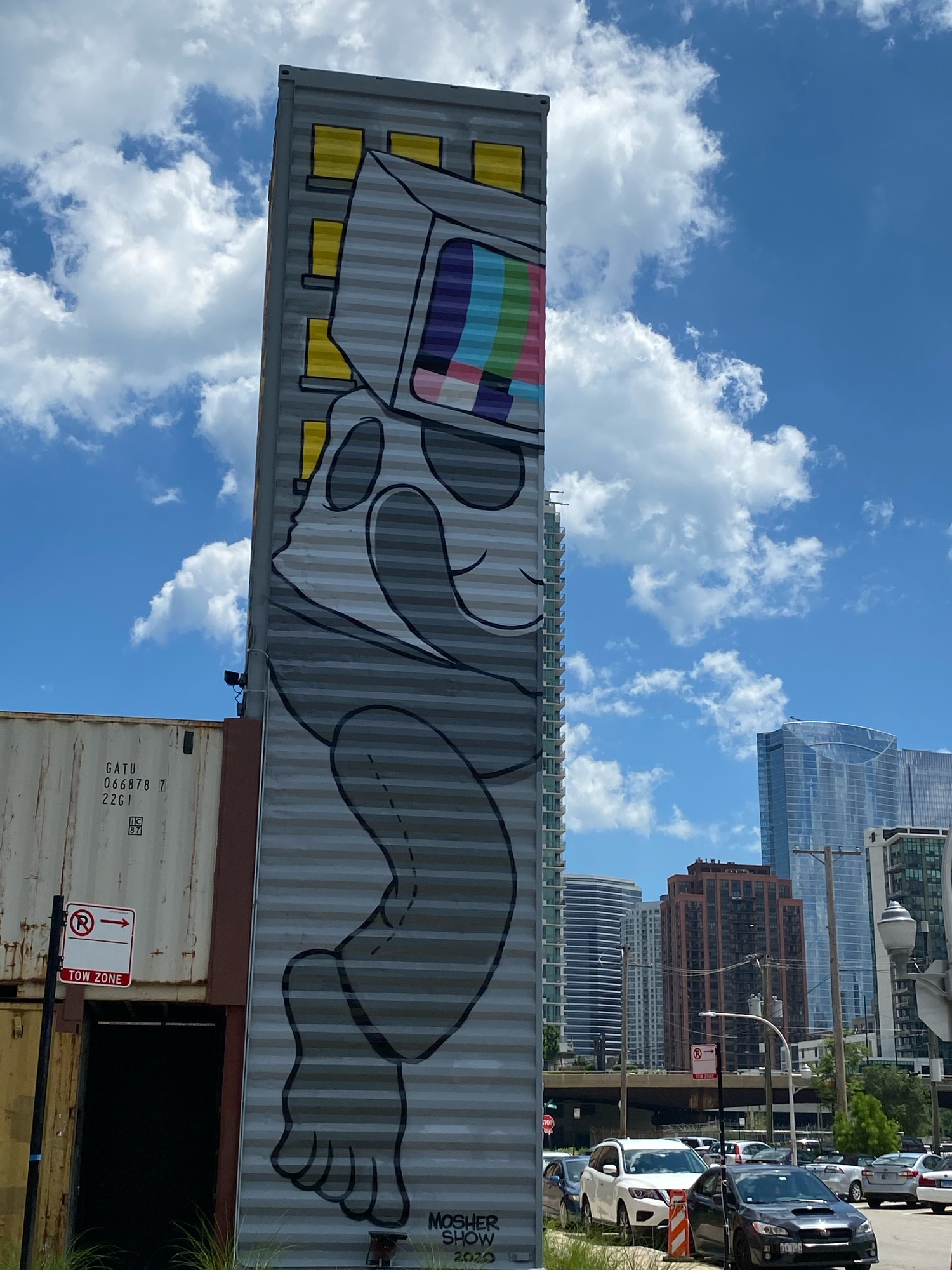 mural in Chicago by artist Mosher.