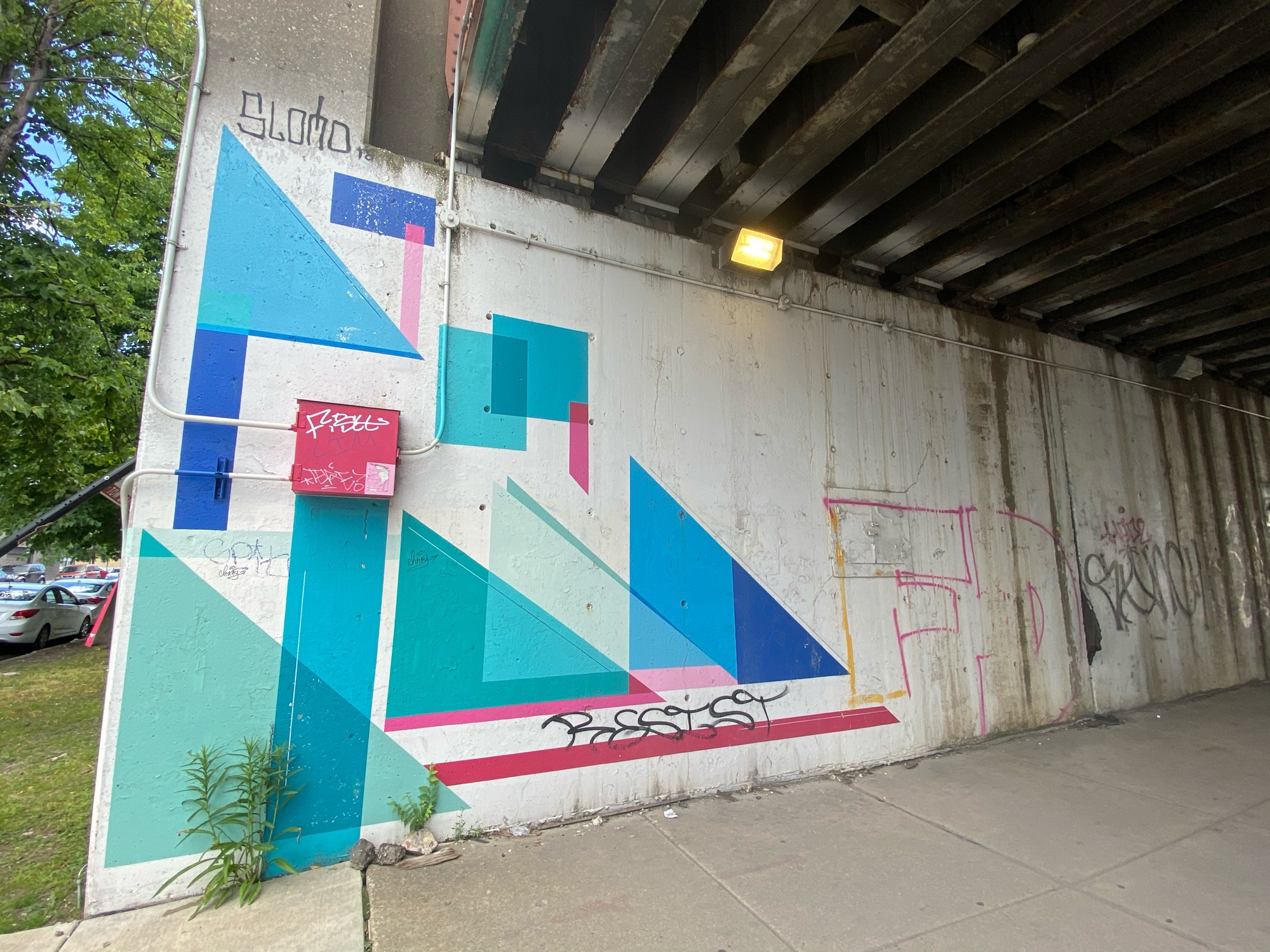 mural in Chicago by artist Slomo.