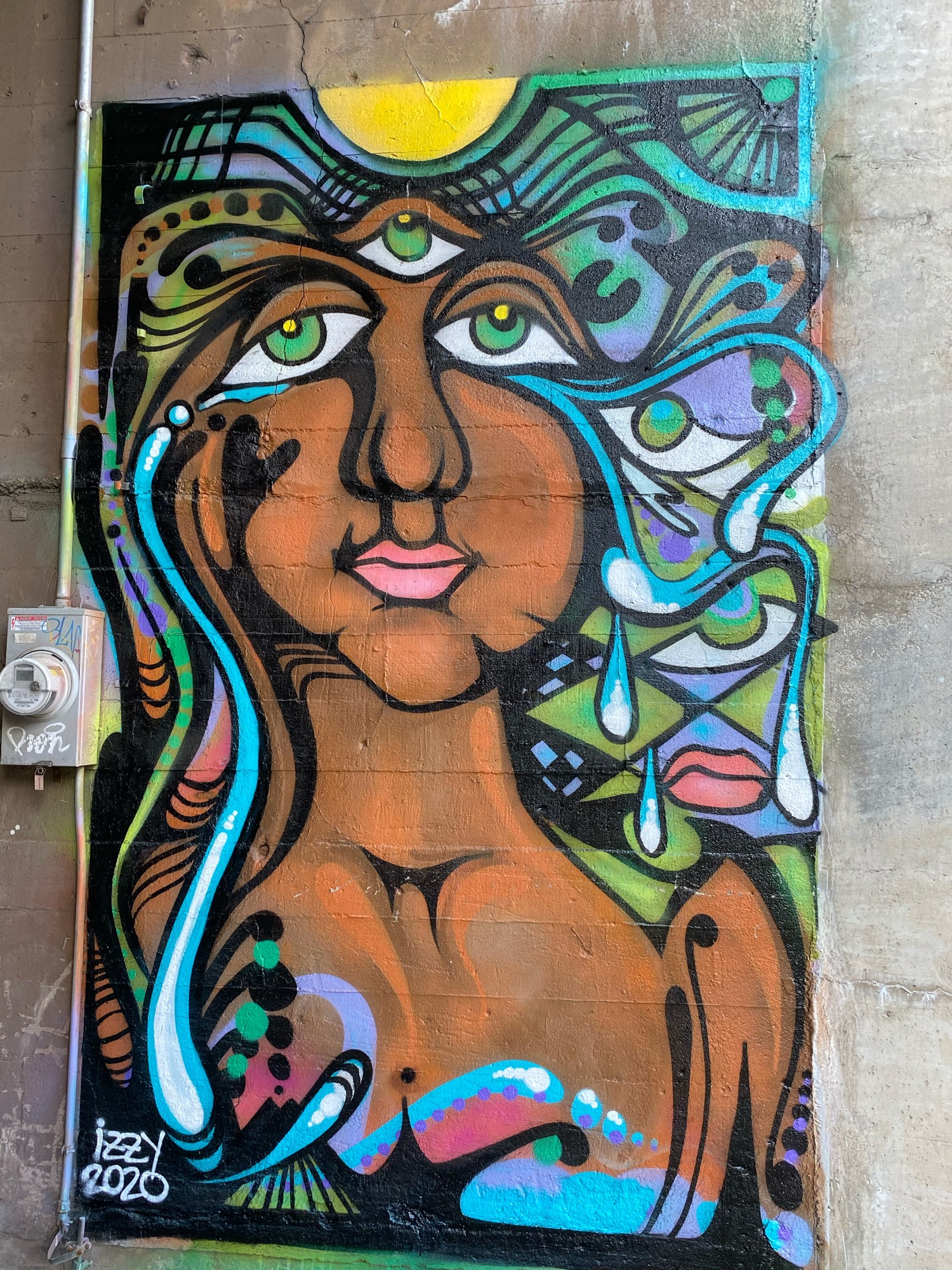 mural in Chicago by artist unknown.