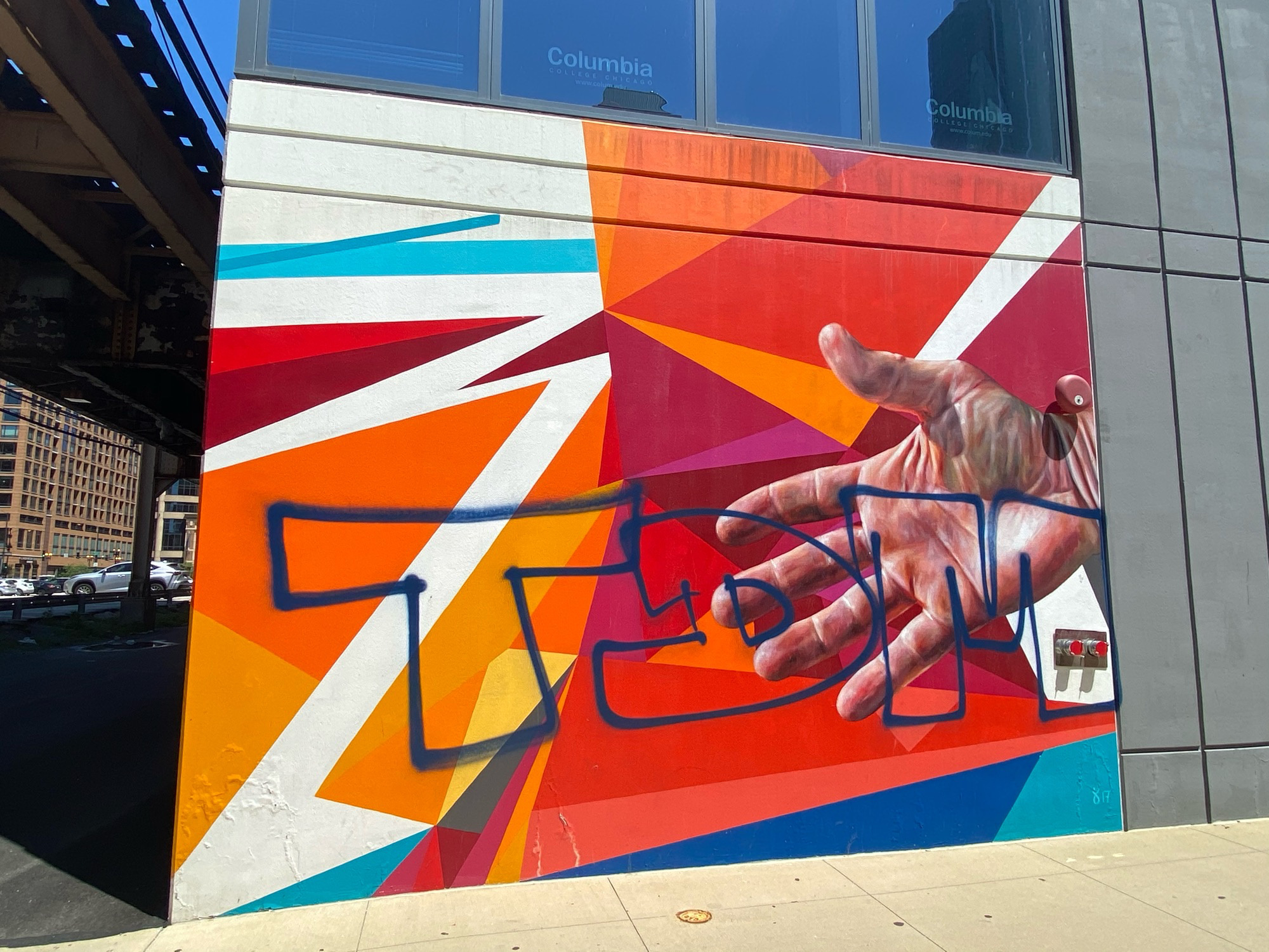 mural in Chicago by artist Jeff Zimmermann.
