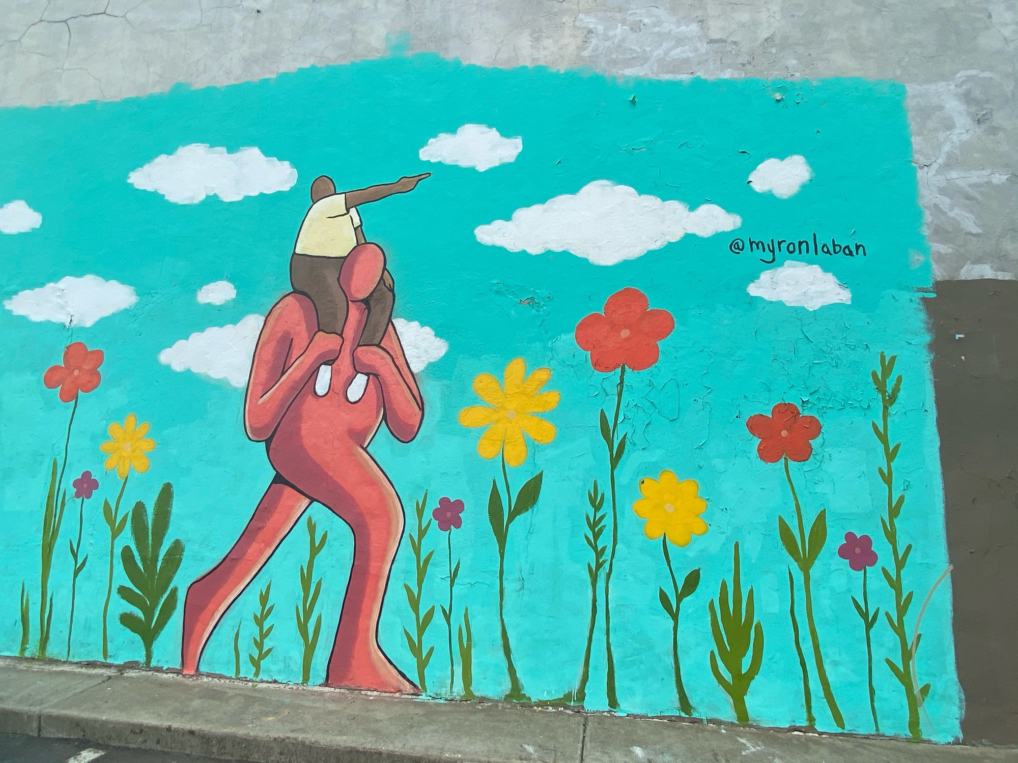 mural in Chicago by artist Myron Laban.