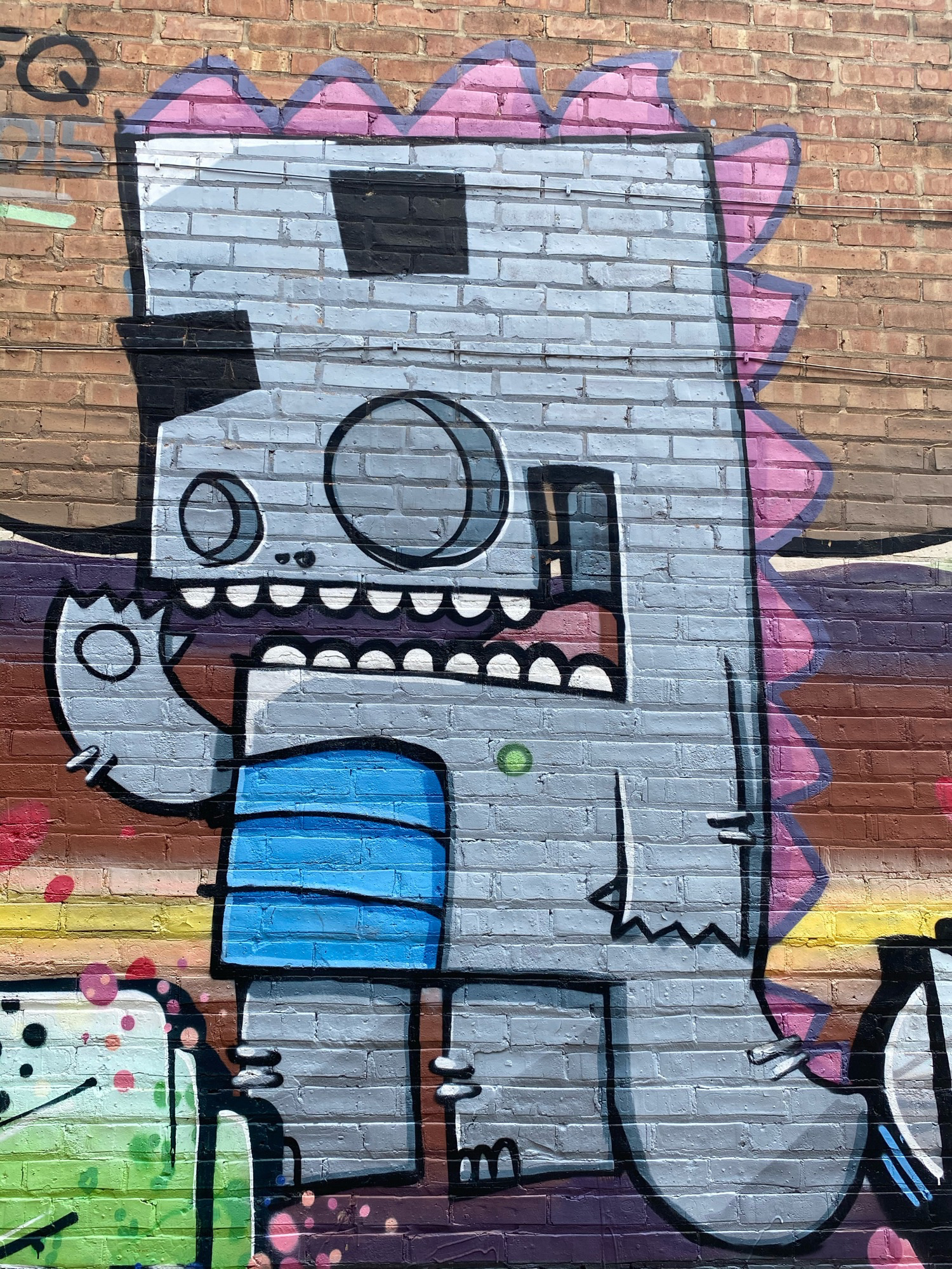 mural in Chicago by artist FQart.