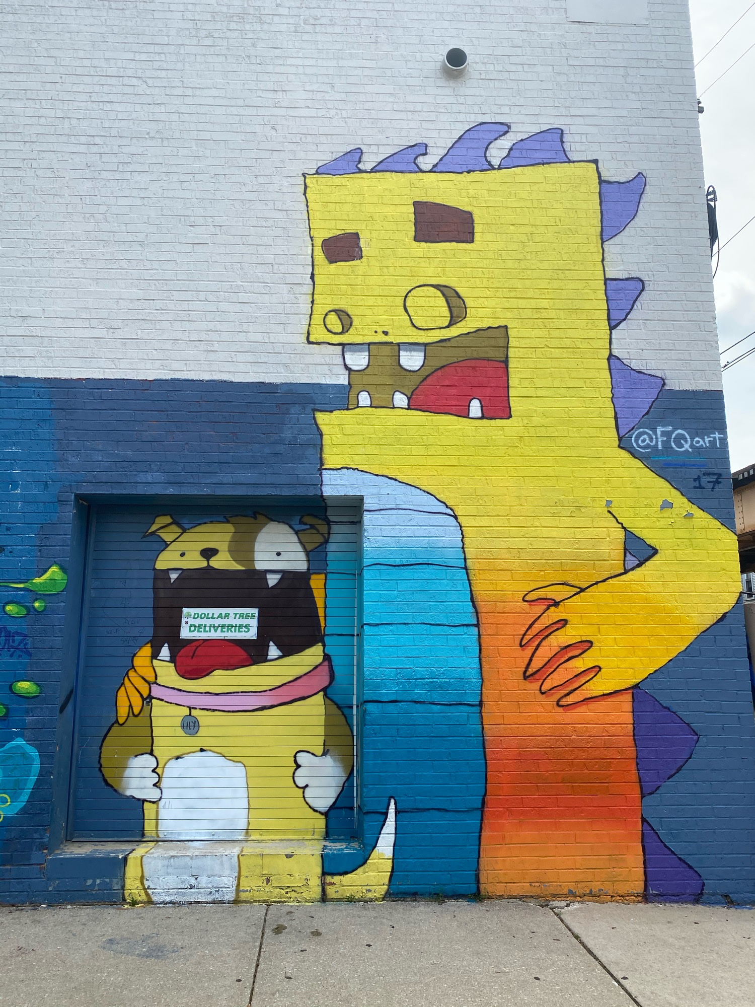 mural in Chicago by artist FQart.