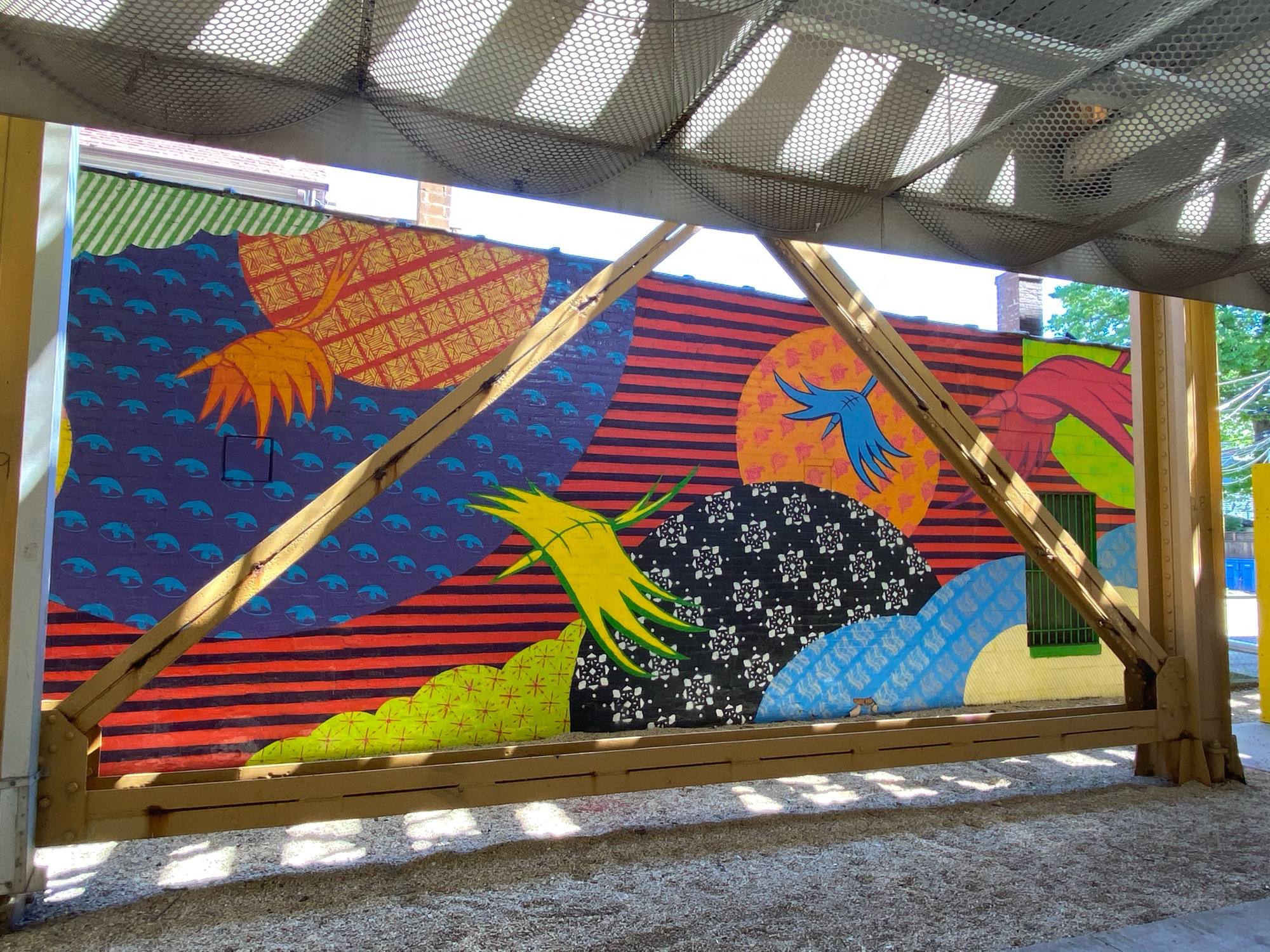 mural in Chicago by artist Chris Silva.