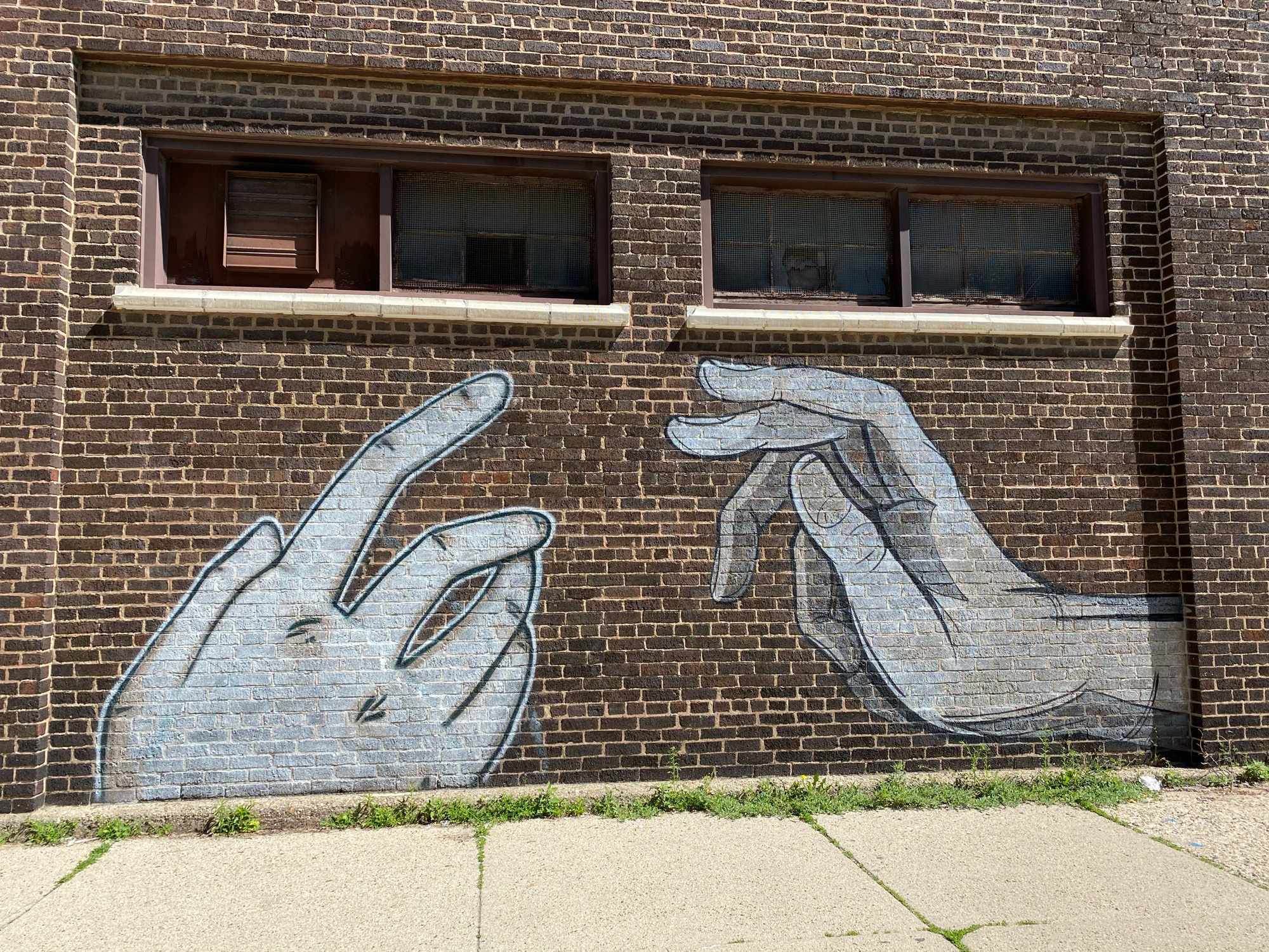 mural in Chicago by artist MDMN.