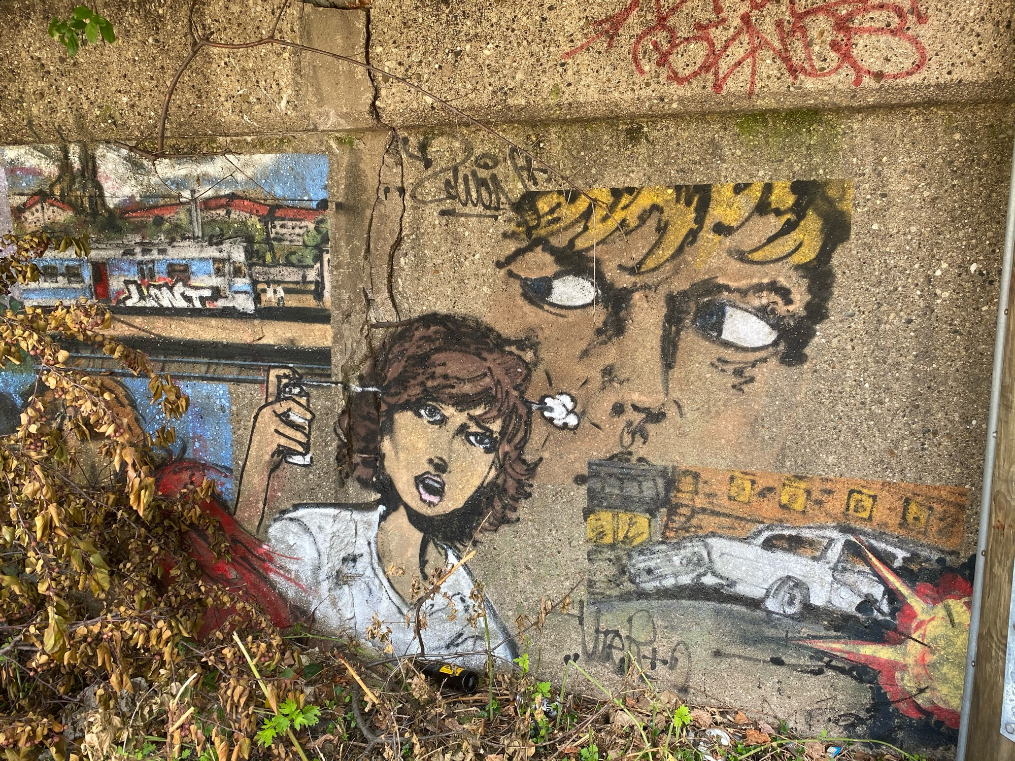 mural in Chicago by artist unknown.