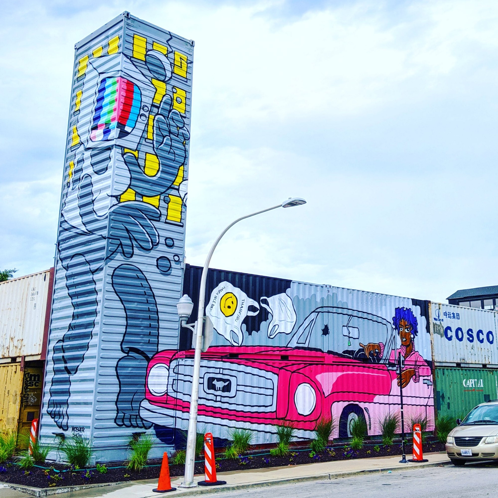 mural in Chicago by artist Mosher.