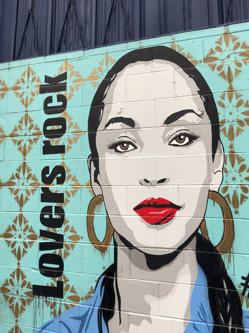 mural in Los Angeles by artist unknown.