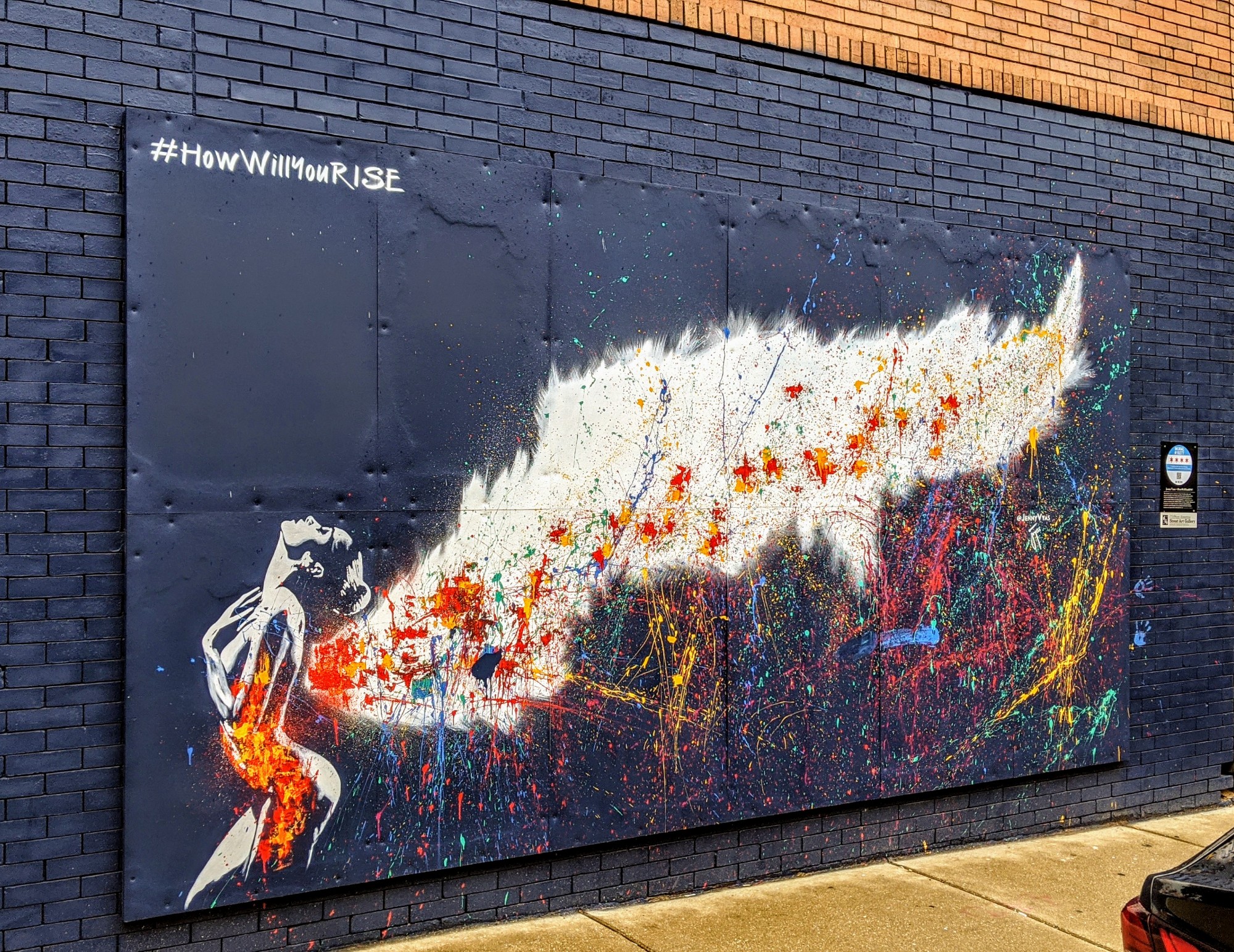 mural in Chicago by artist Jenny Vyas.