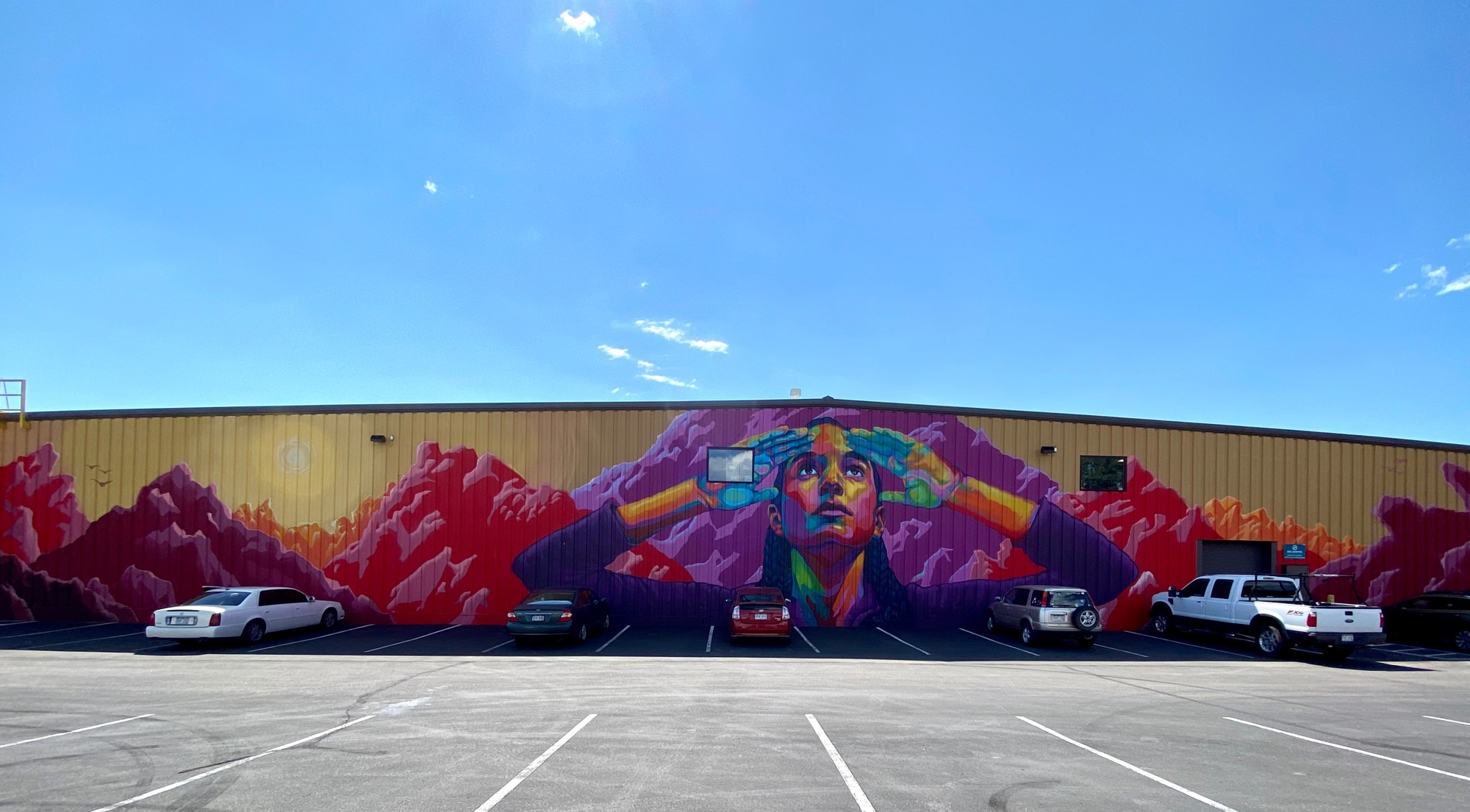 mural in Boulder by artist Detour.
