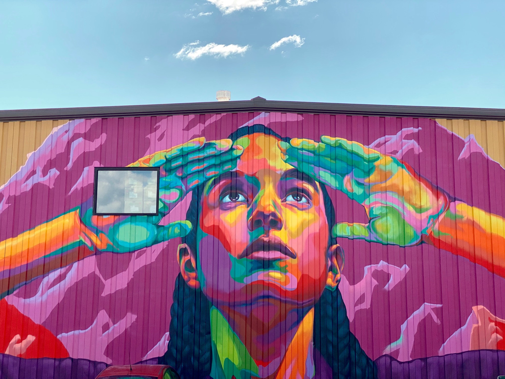 mural in Boulder by artist Detour.