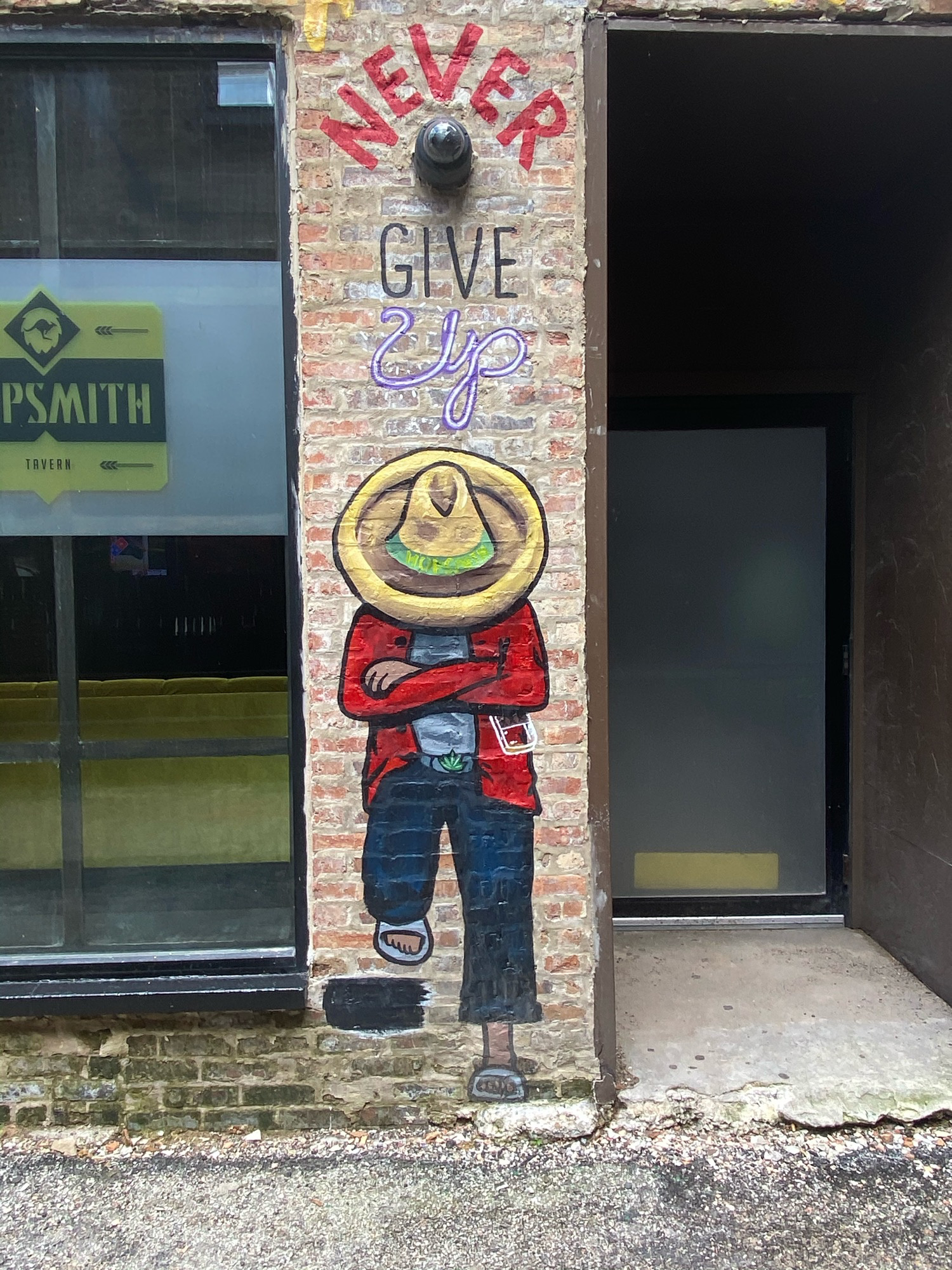 mural in Chicago by artist Nora Kate Balayti.