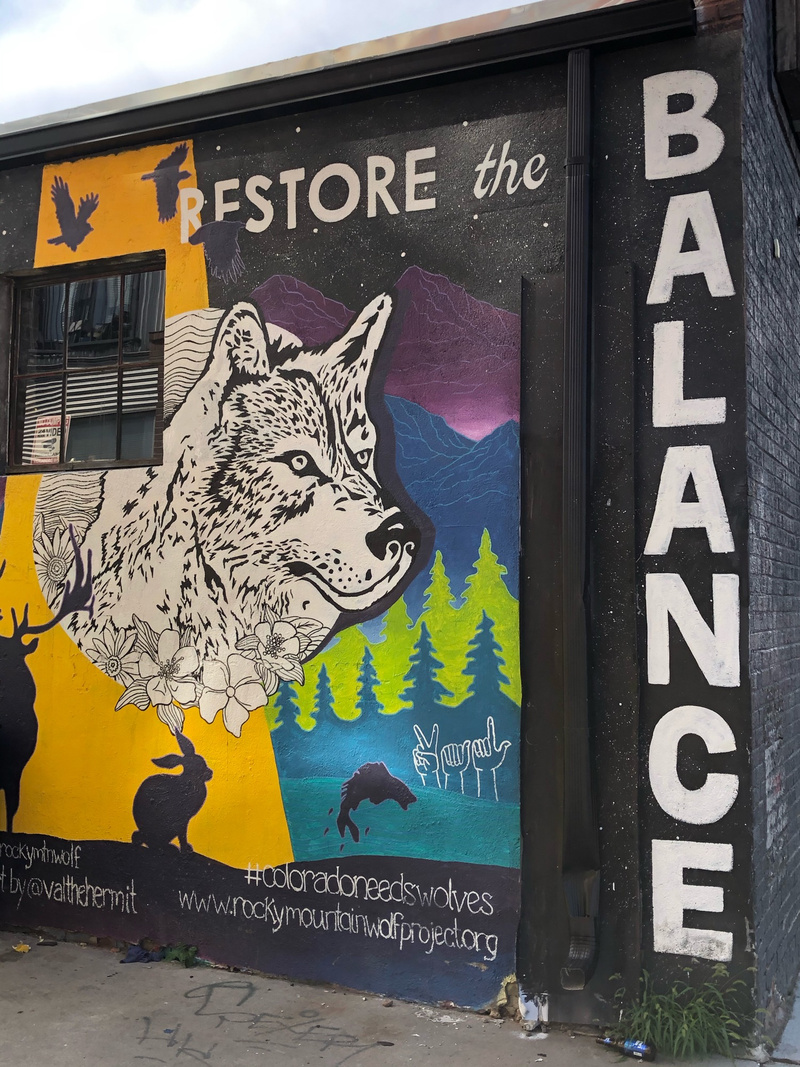 mural in Denver by artist unknown.