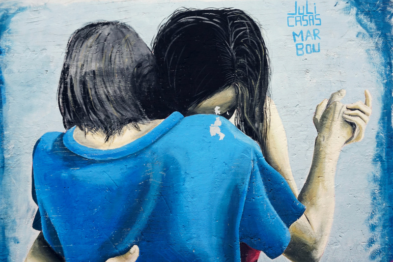 mural in Palermo by artist unknown.