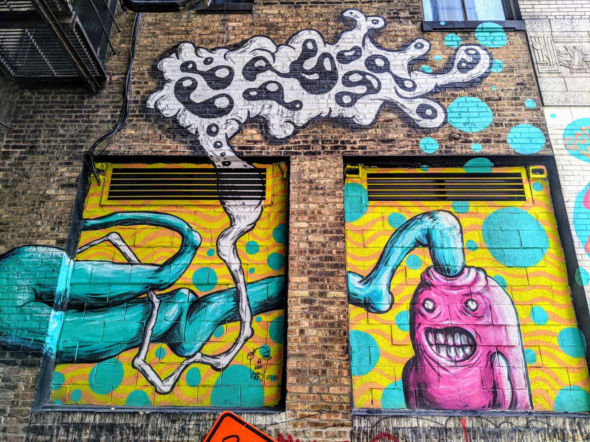 mural in Chicago by artist JJ McLuckie.