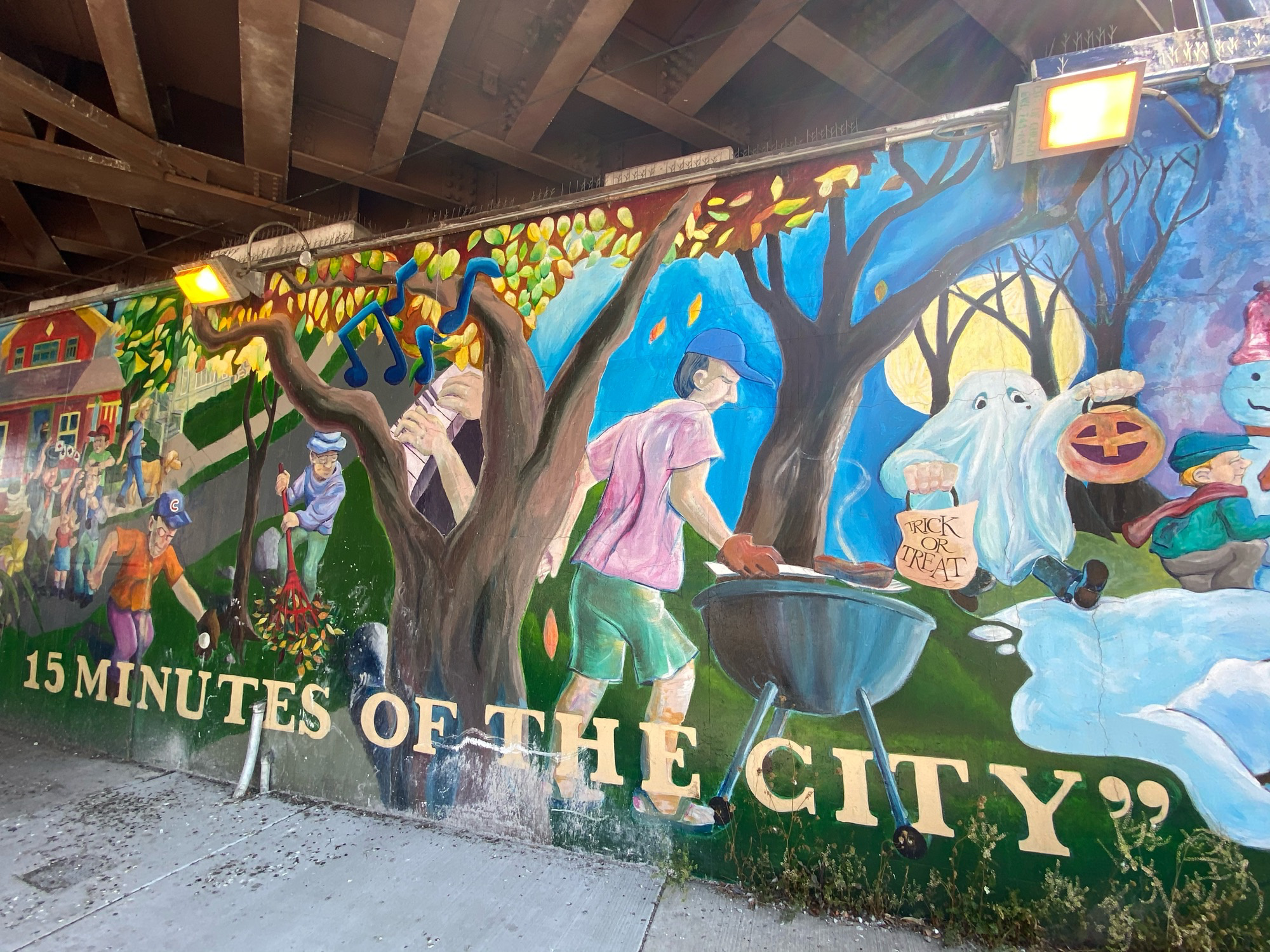 mural in Chicago by artist unknown.