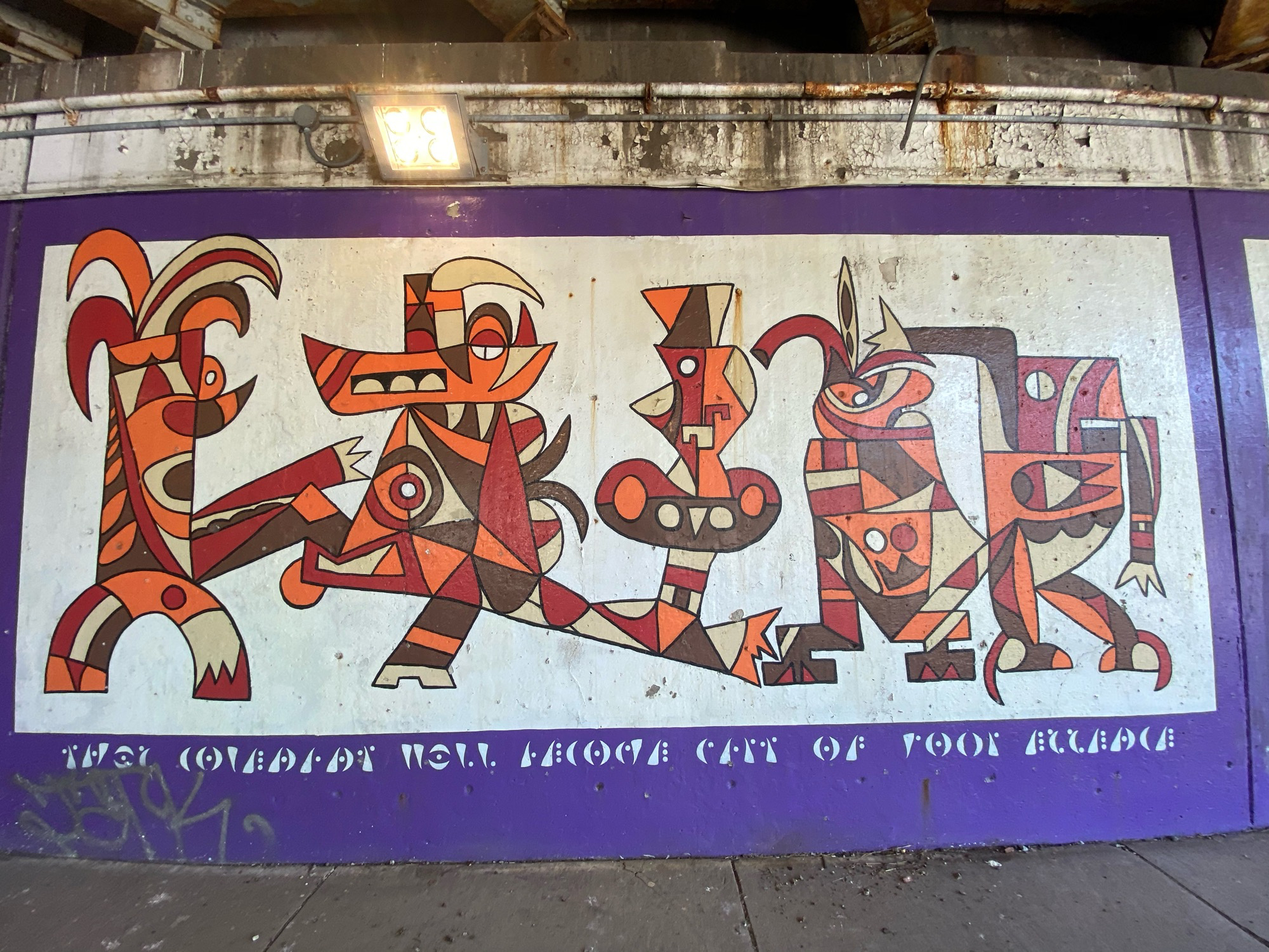 mural in Chicago by artist unknown.