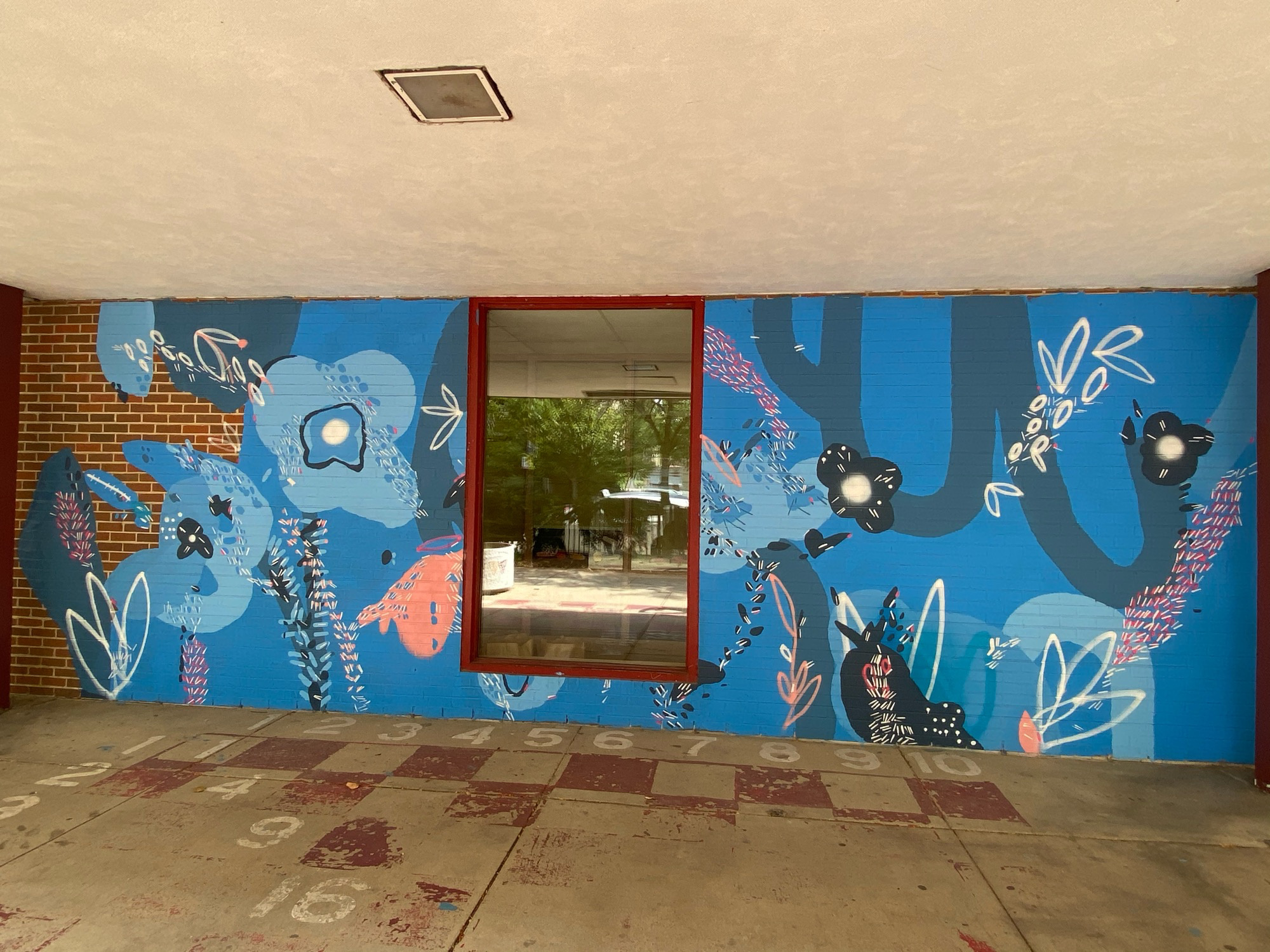 mural in Chicago by artist David Heo.