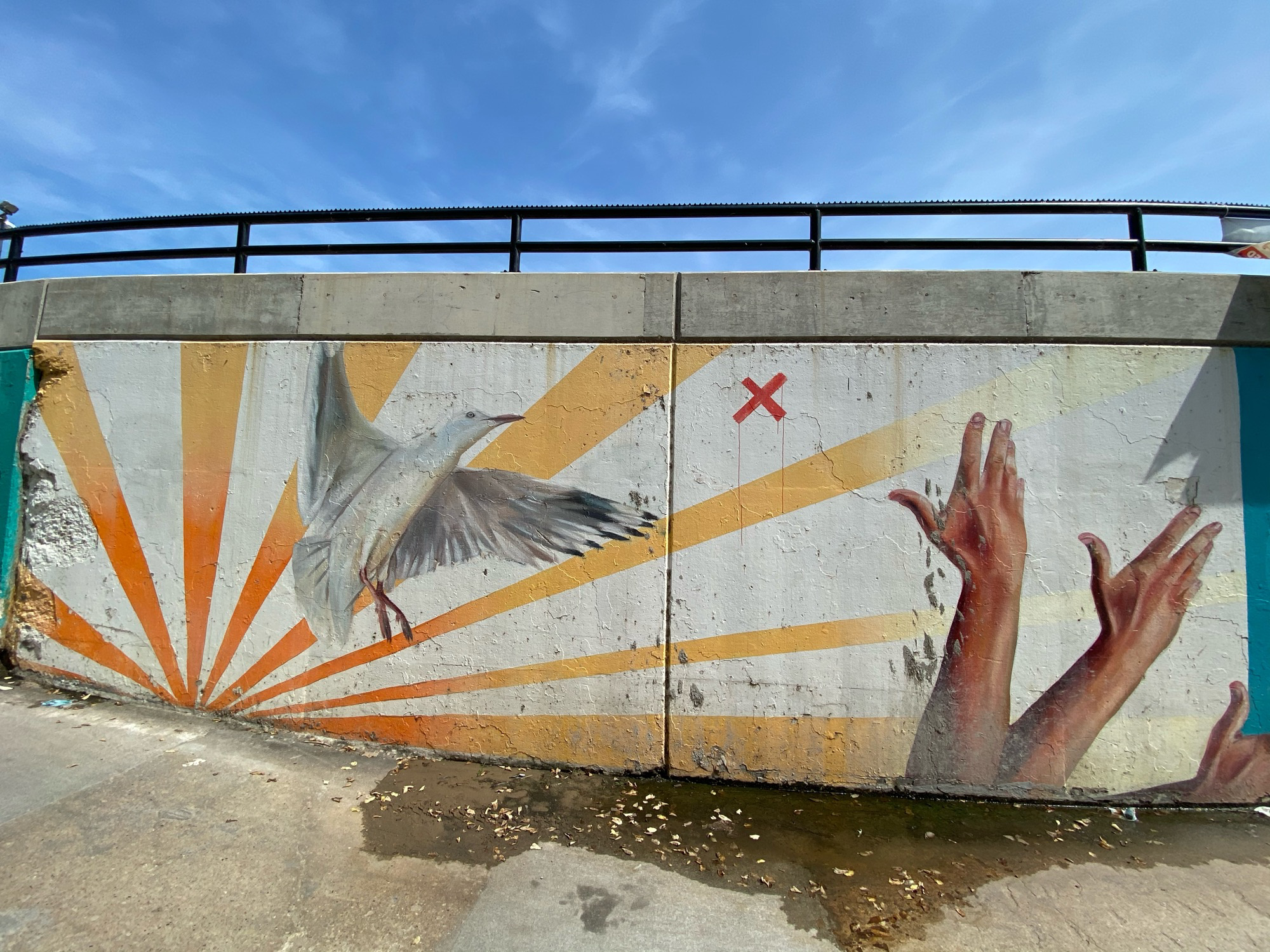 mural in Chicago by artist Jeff Zimmermann.