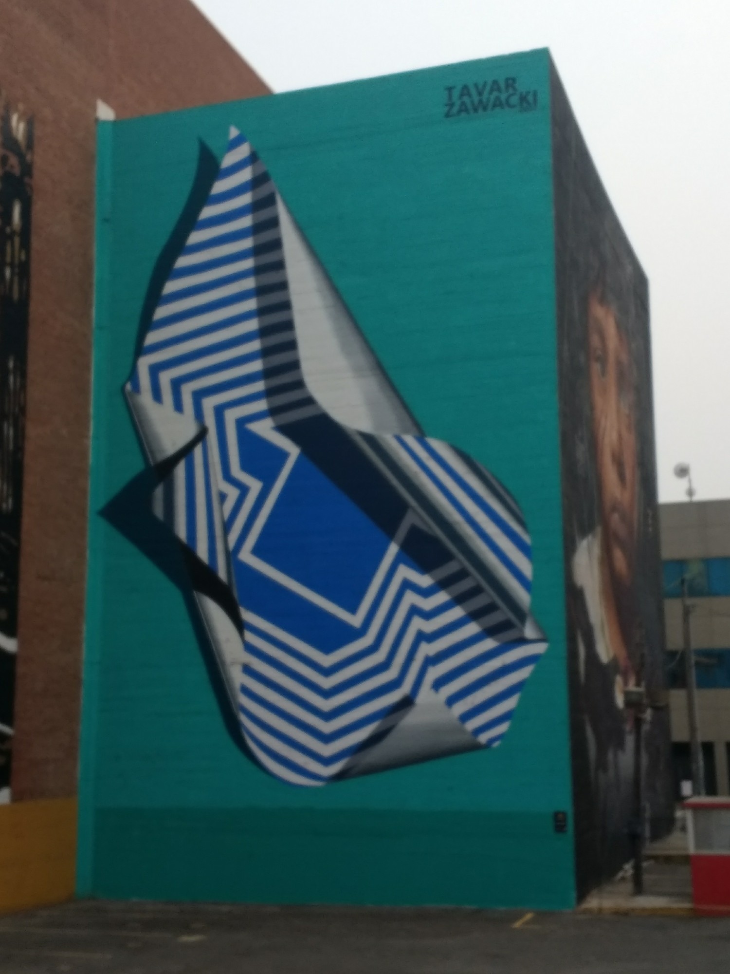 mural in Sacramento by artist Tavar Zawacki.