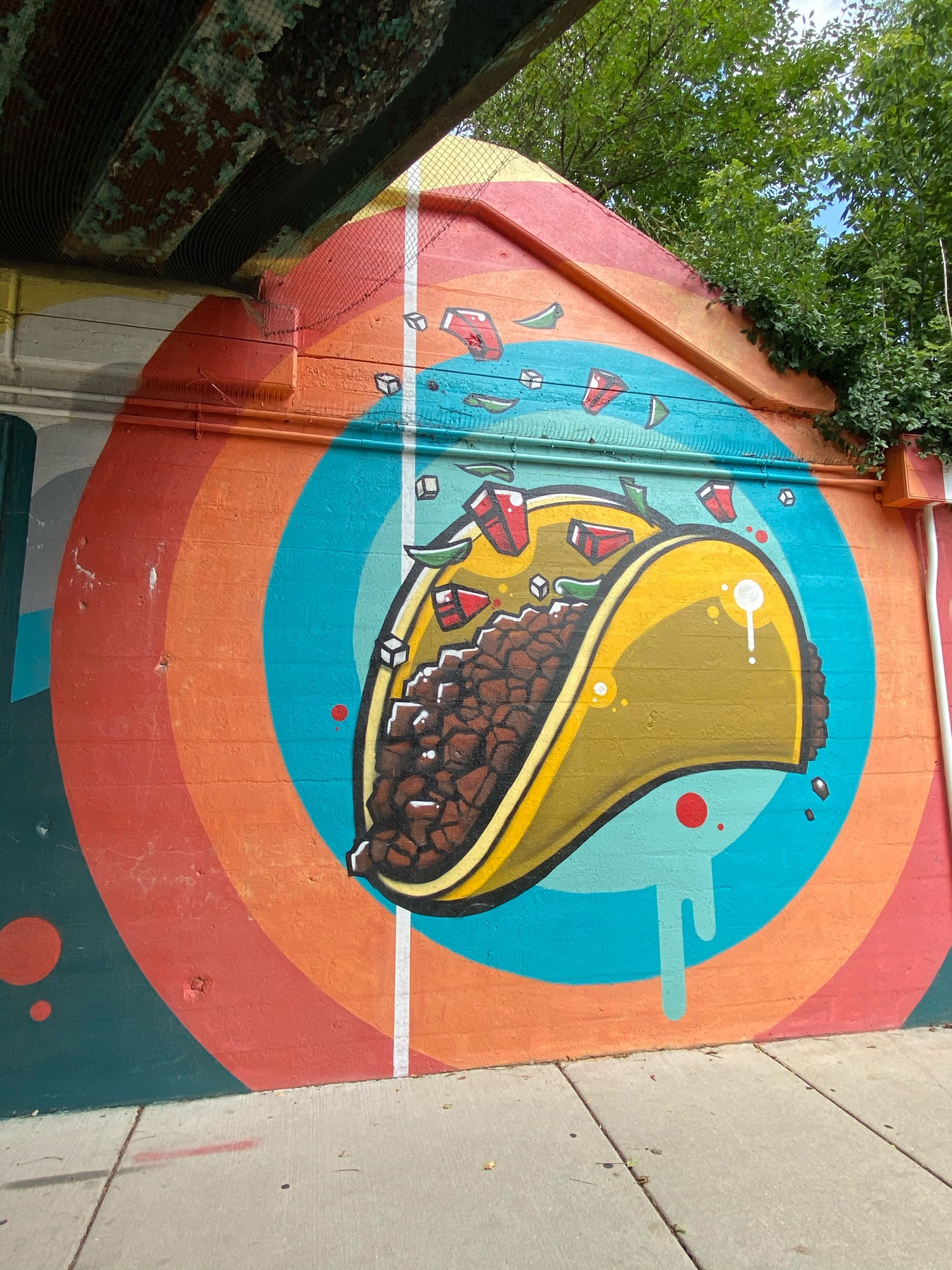 mural in Evanston by artist Anthony Lewellen.