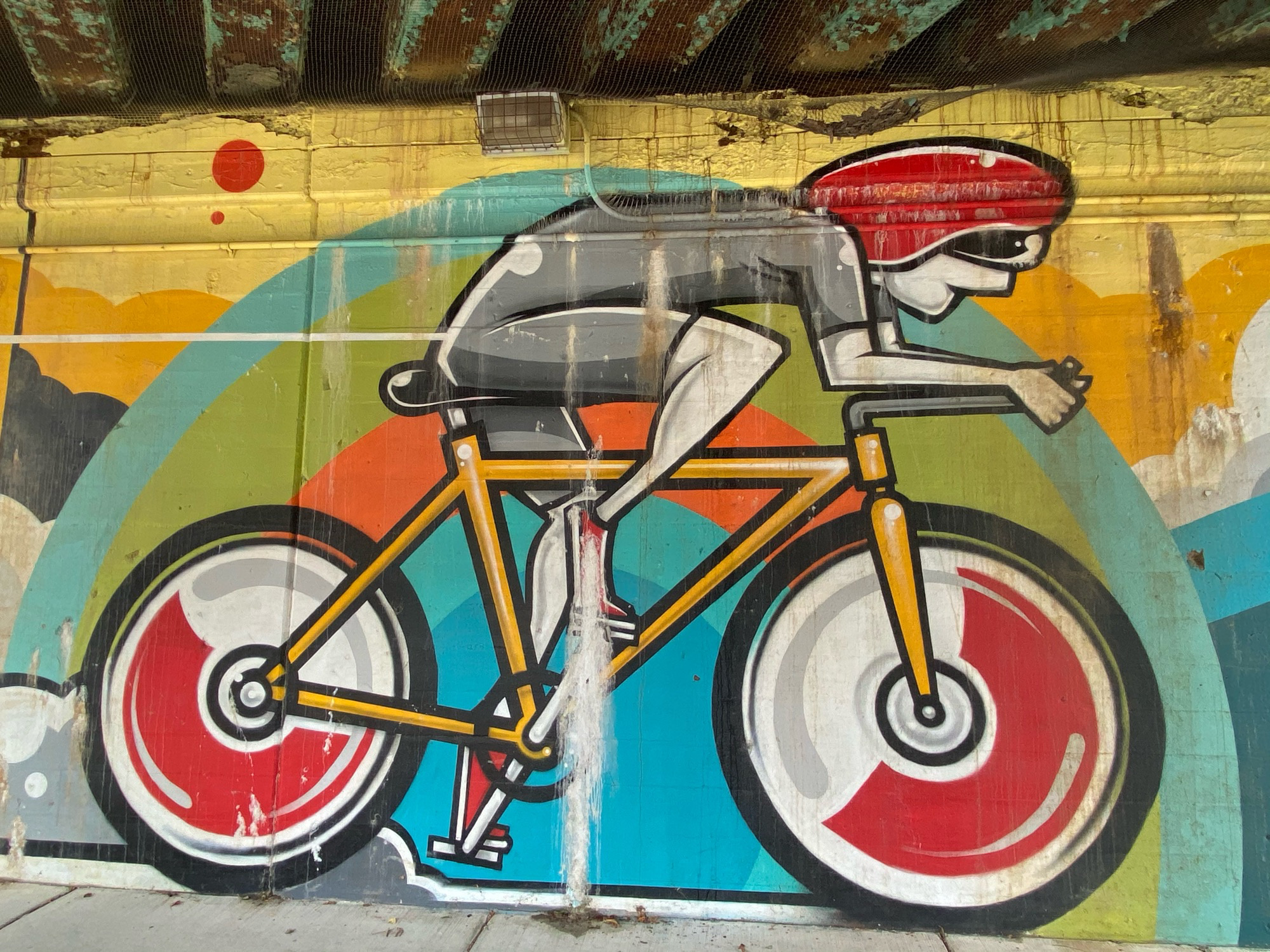 mural in Evanston by artist Anthony Lewellen.