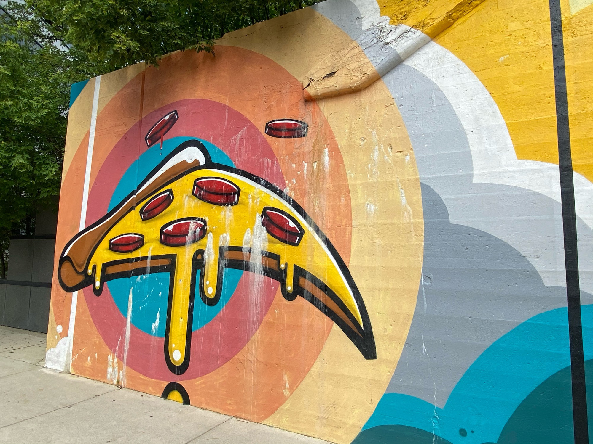 mural in Evanston by artist Anthony Lewellen.
