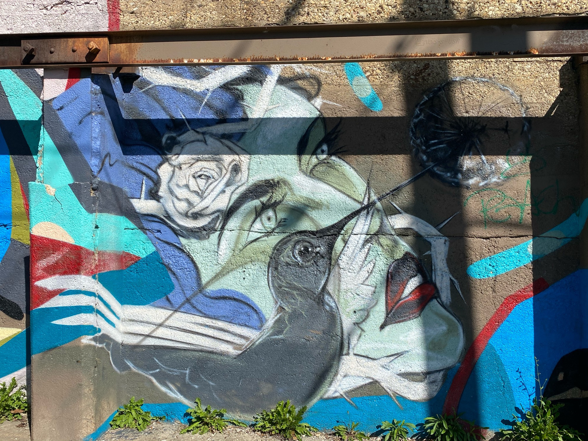 mural in Chicago by artist Rubén Aguirre.