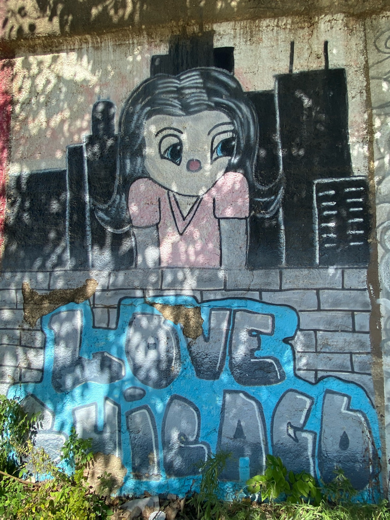 mural in Chicago by artist unknown.