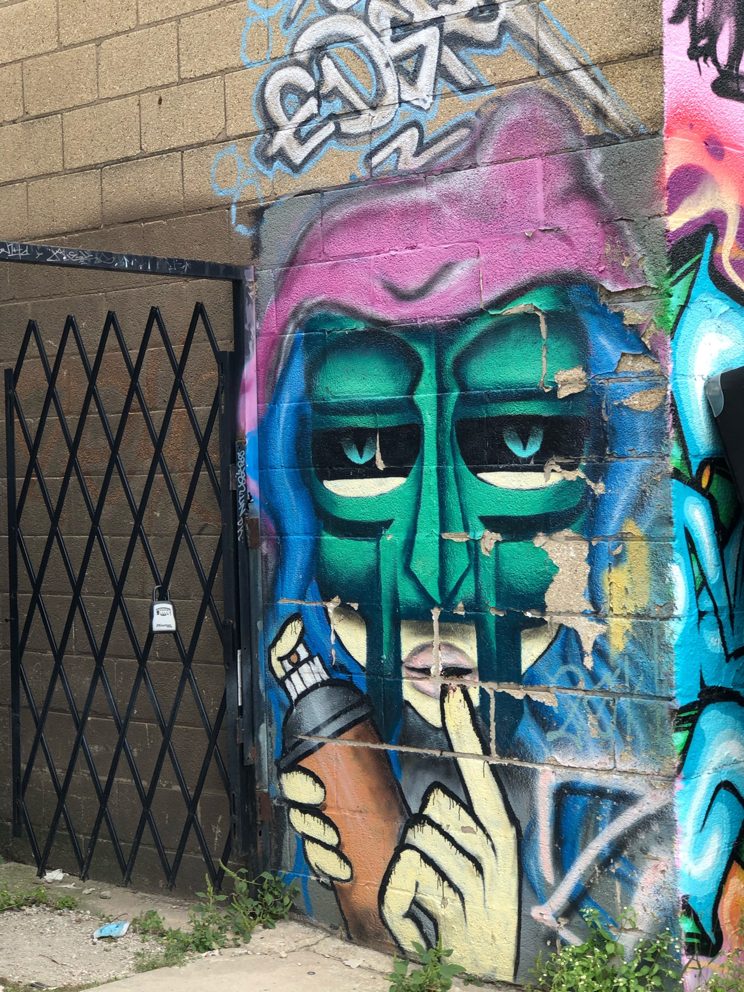 mural in Chicago by artist unknown.