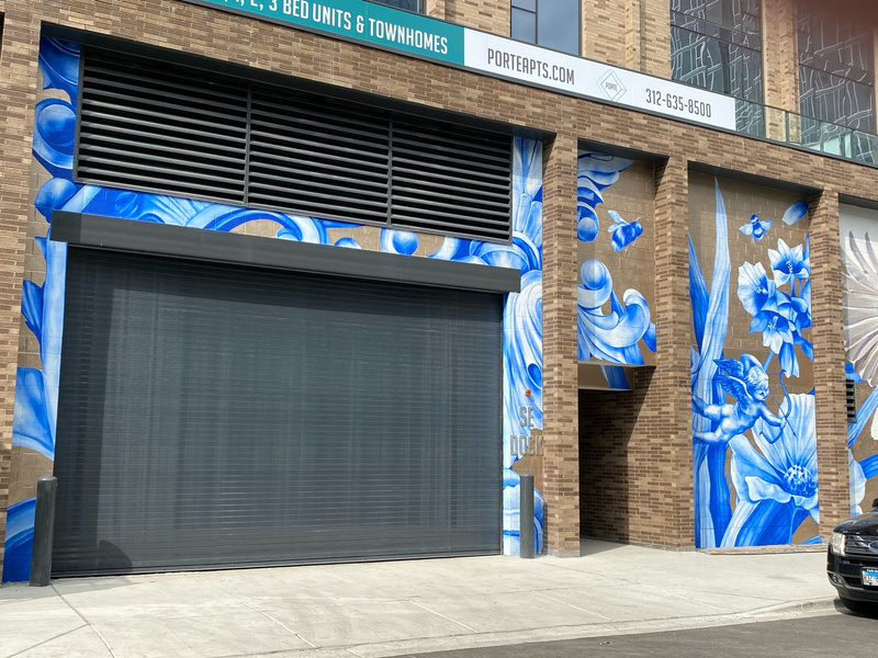 mural in Chicago by artist unknown.