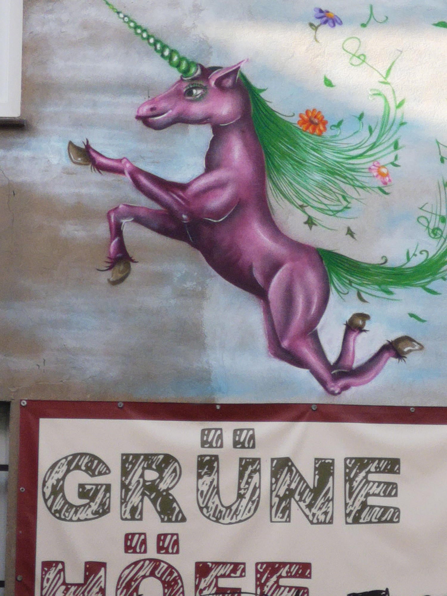 mural in Bad Freienwalde (Oder) by artist unknown.