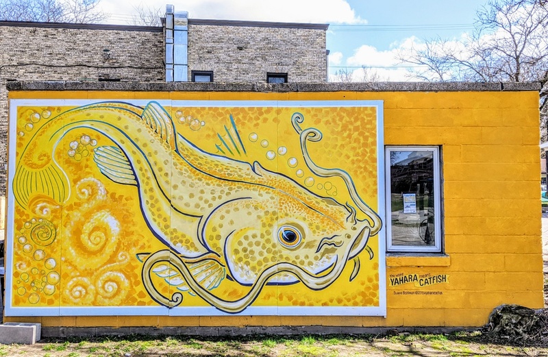mural in Madison by artist unknown.