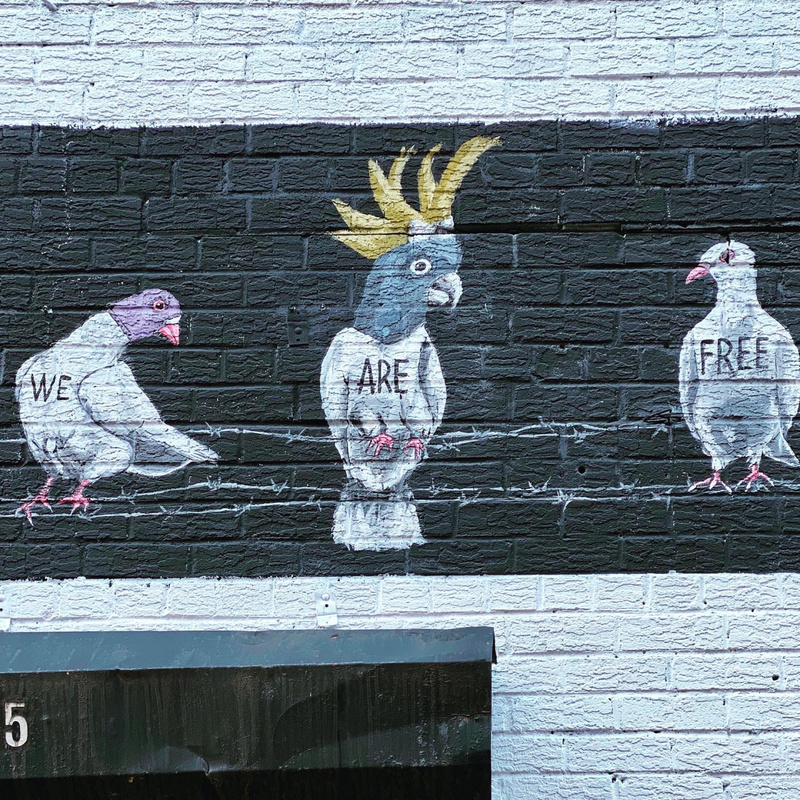 mural in by artist unknown.