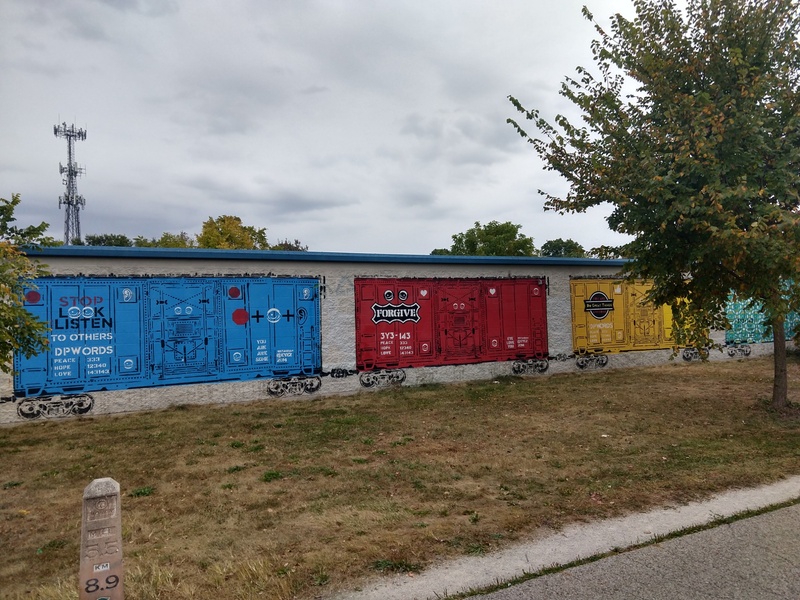 mural in Indianapolis by artist unknown.