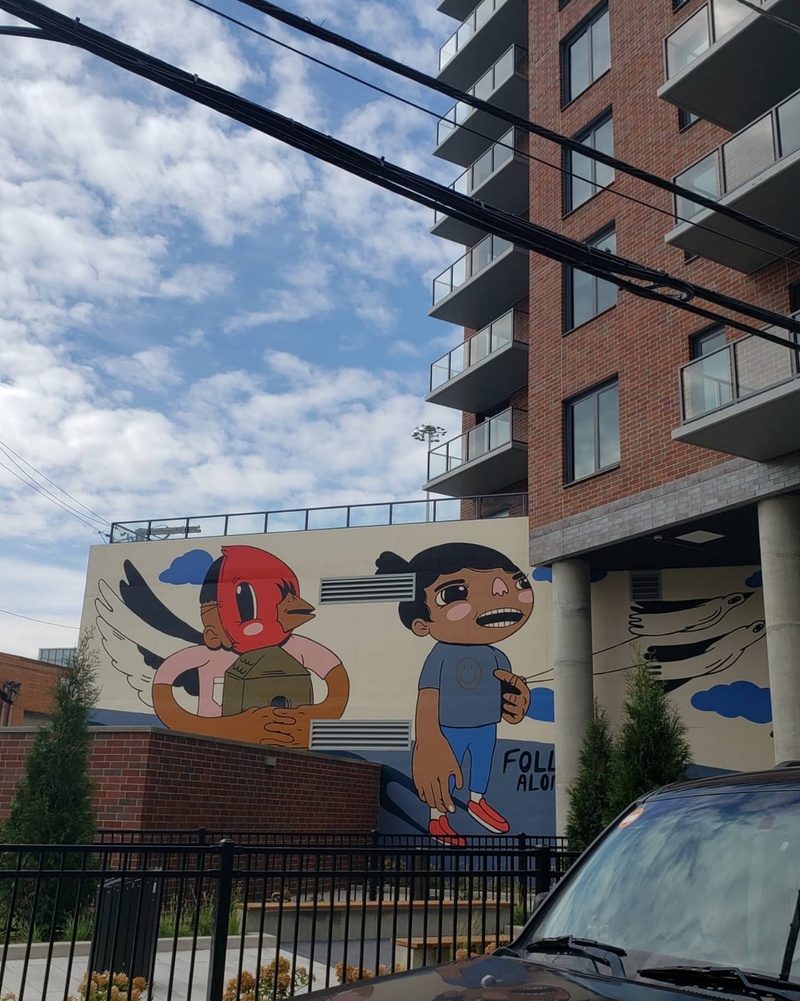 mural in by artist unknown.