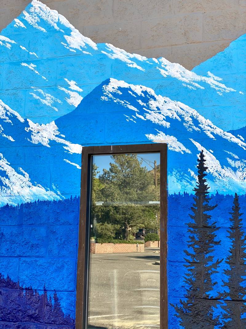 mural in Golden by artist unknown.