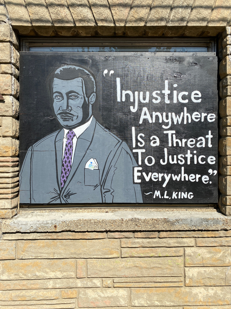 mural in Columbus by artist unknown.