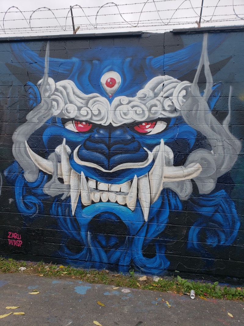 mural in by artist unknown.