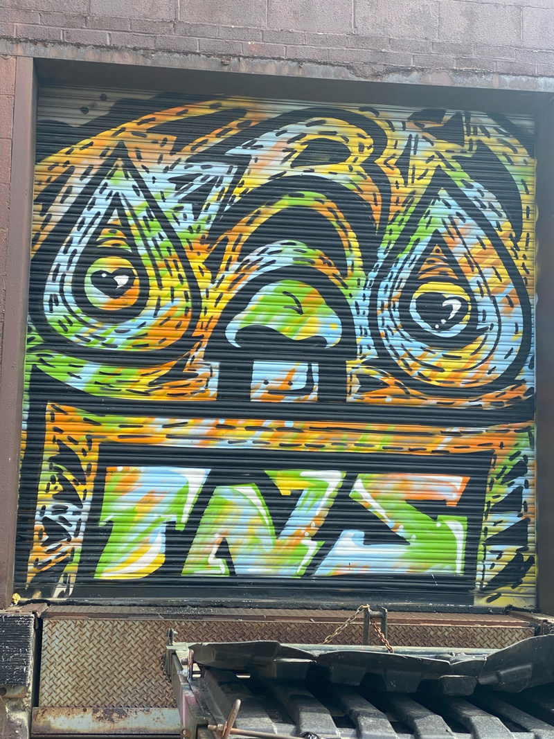 mural in Chicago by artist Radah The Champ.